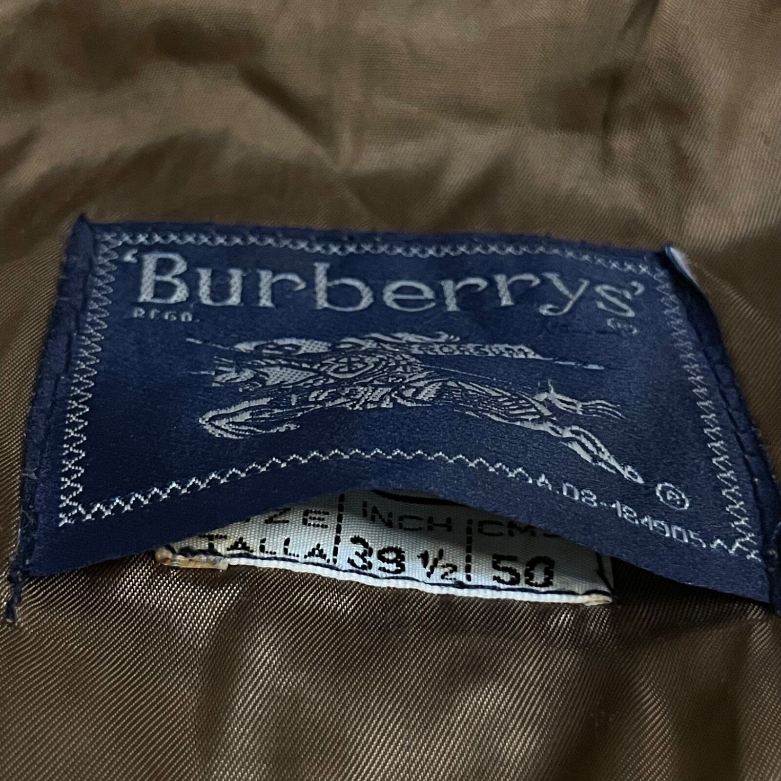 Burberry Vintage BURBERRY's Bomber Jacket SUEDE LEATHER green olive Size US L / EU 52-54 / 3 - 12 Thumbnail