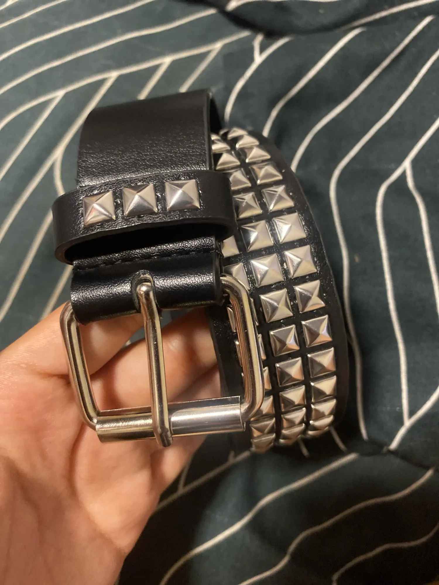 Vintage Rivet Heavy Metal Belt Size ONE SIZE - 1 Thumbnail