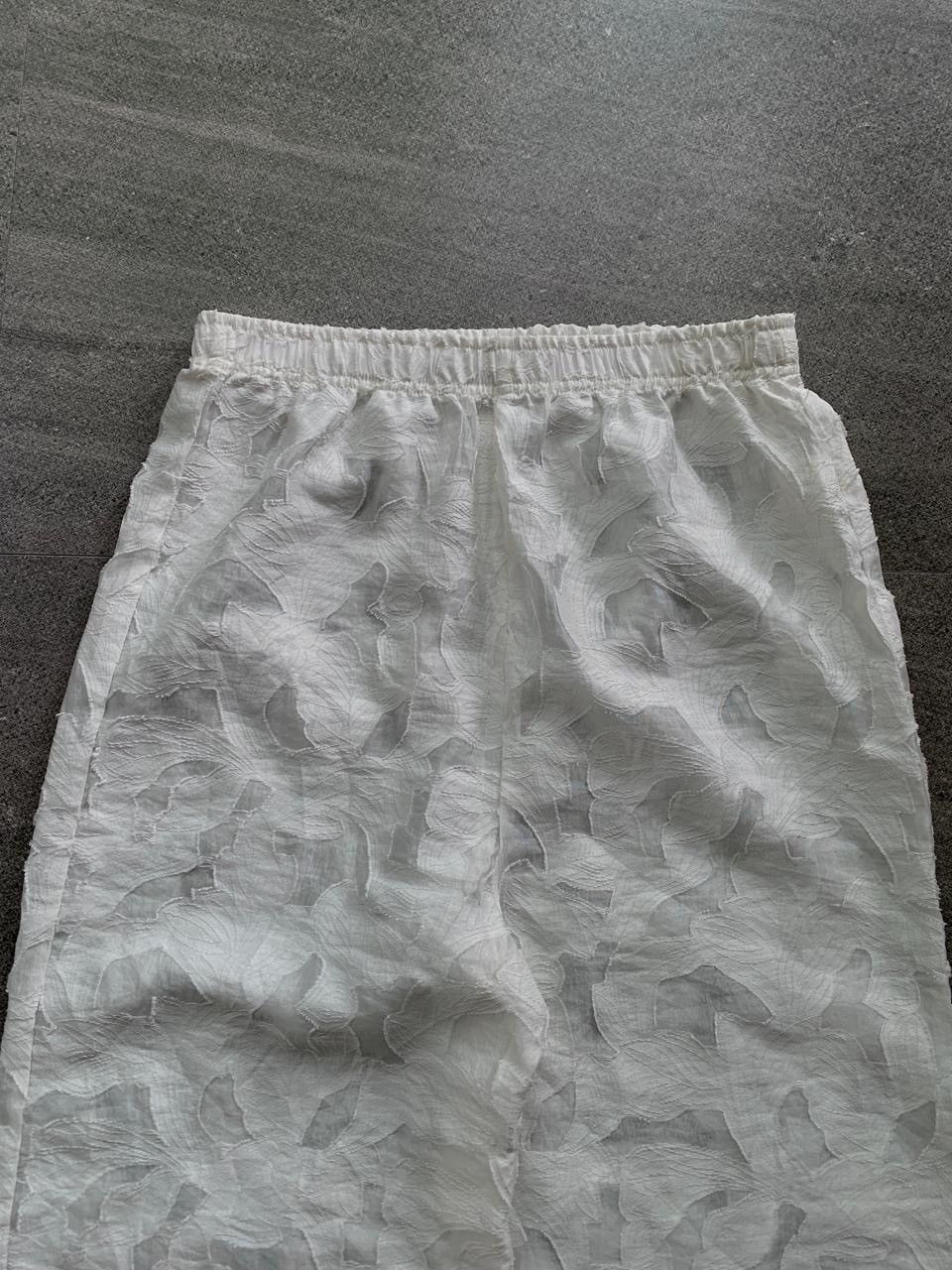 Yohji Yamamoto FREE TAX! Ys for Living Floral Jacquard Relaxed Pants Size US 27 - 2 Thumbnail