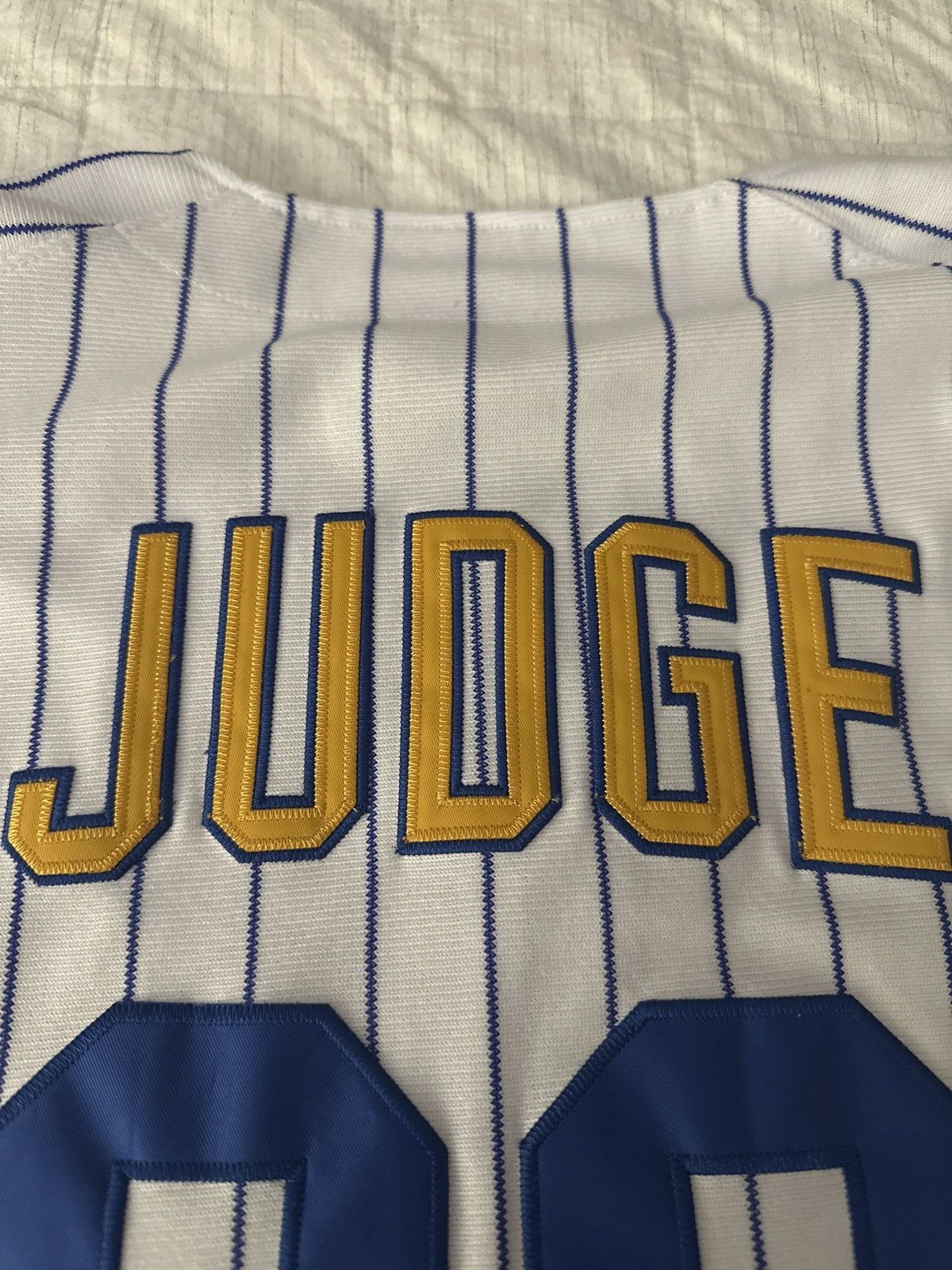Other Aaron Judge Linden Lions High School baseball jersey Size US L / EU 52-54 / 3 - 7 Thumbnail