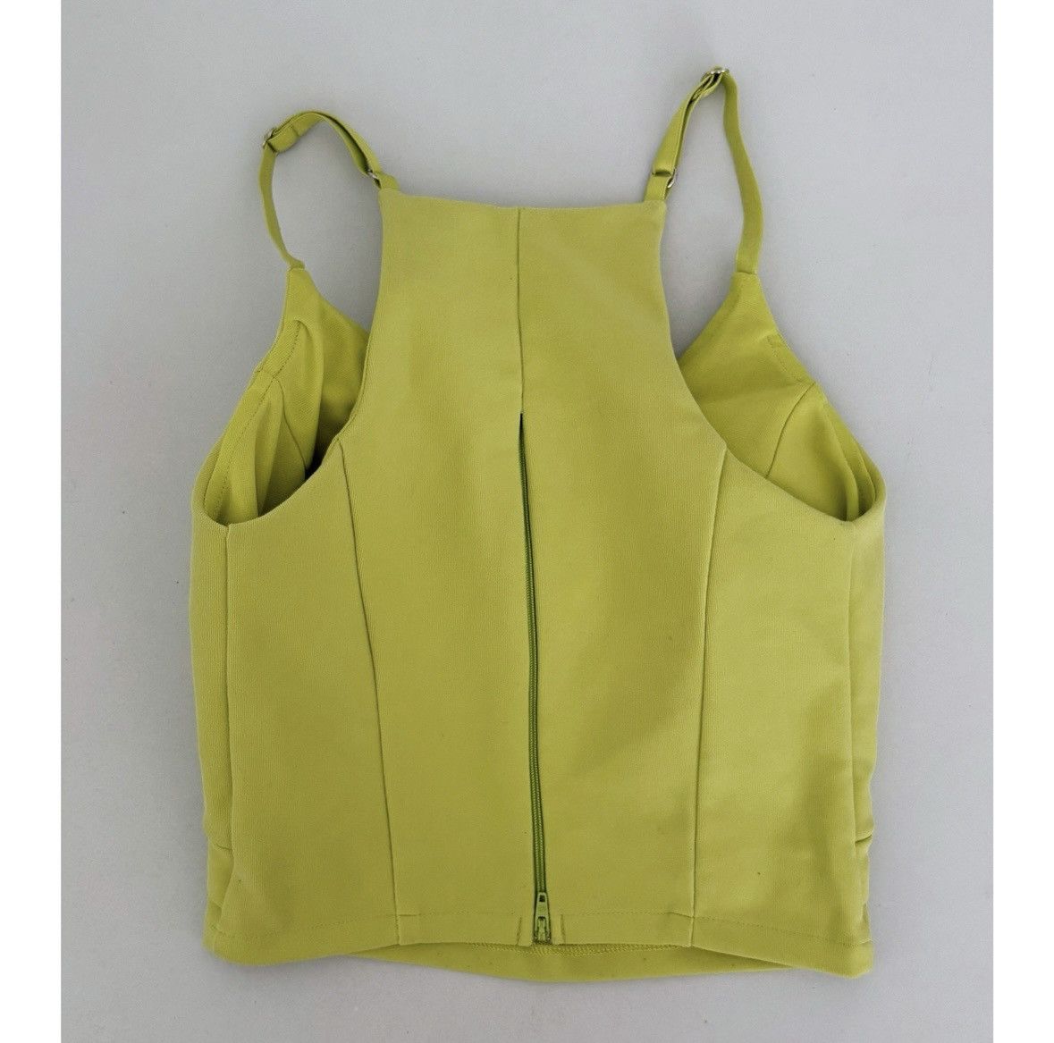 Pistola Pistis Collection Lime Green Top Shirt Bustier Blouse Size S Size S / US 4 / IT 40 - 3 Thumbnail