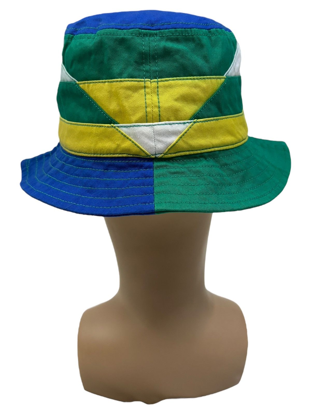 Xlarge X-Large Los Angeles Panel Color Block Embroidered Bucket Hat Size ONE SIZE - 4 Thumbnail