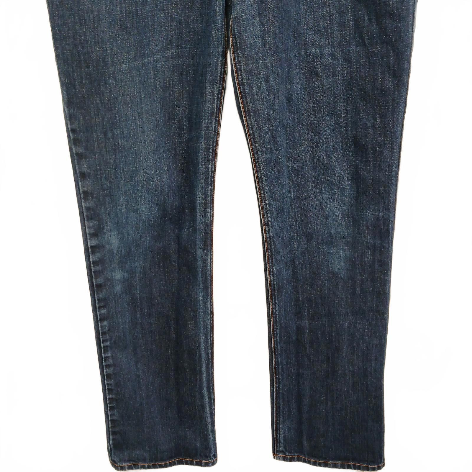 J.Crew J. Crew Classic Dark Wash Jeans Women's 10/34 Size 32" / US 10 / IT 46 - 3 Thumbnail