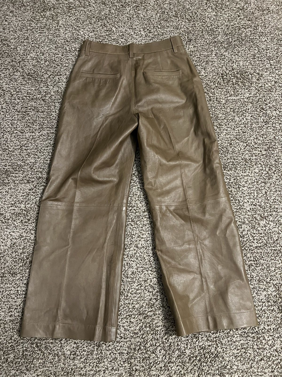 Lauren Ralph Lauren × Polo Ralph Lauren Polo Ralph Lauren Brown Leather Pants Size 4 MSRP: $1298.00 Size US 28 / EU 44 - 3 Thumbnail
