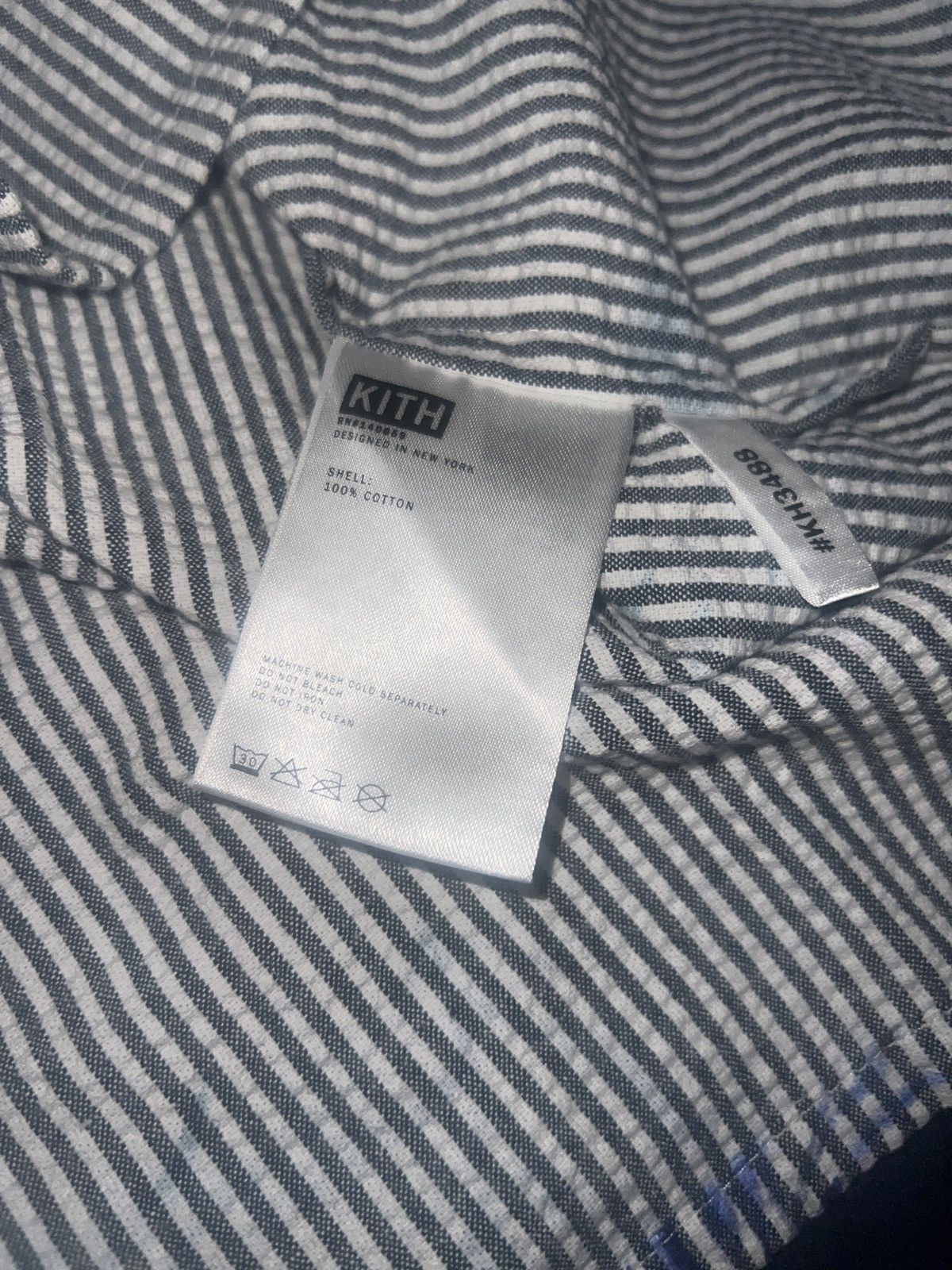 Kith Kith Camp Collar Seersucker Shirt Large Size US L / EU 52-54 / 3 - 5 Thumbnail