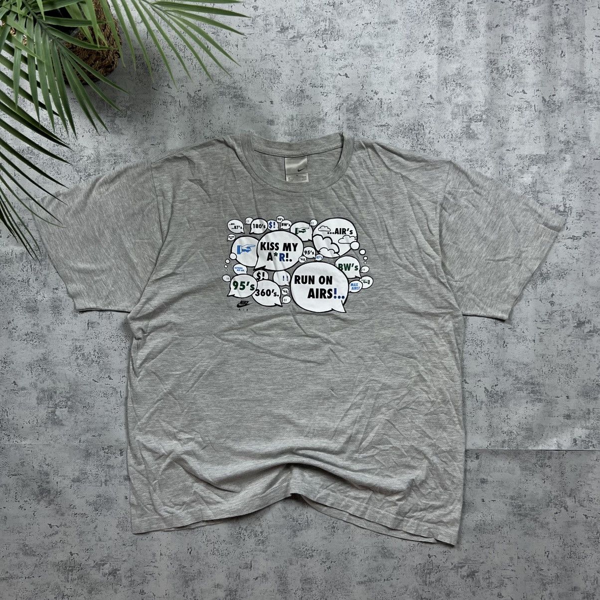 Nike 00s NIKE AIR MAX VINTAGE Y2K OVERSIZED RETRO TEE T-SHIRT Size US XL / EU 56 / 4 - 1 Thumbnail