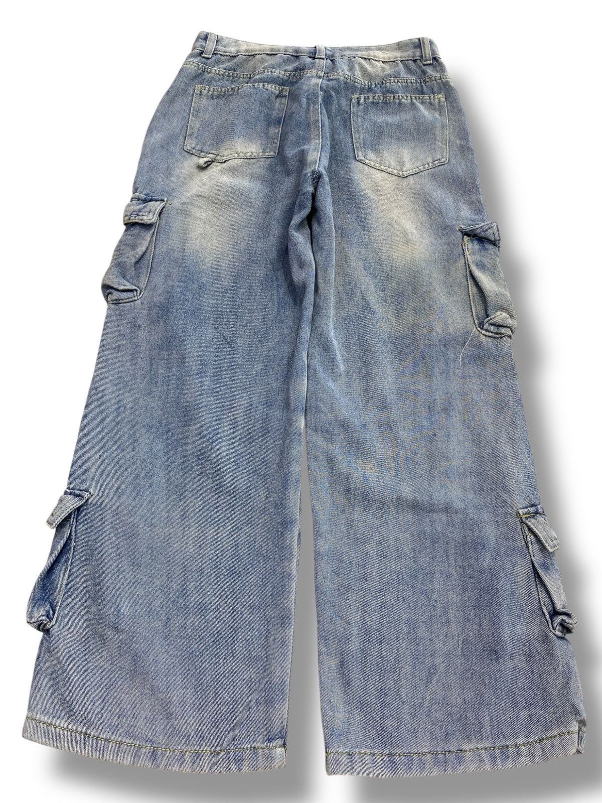 Japanese Brand Japanese Brand Faded Wash Avantgarde Style Jeans Size US 29 - 3 Thumbnail