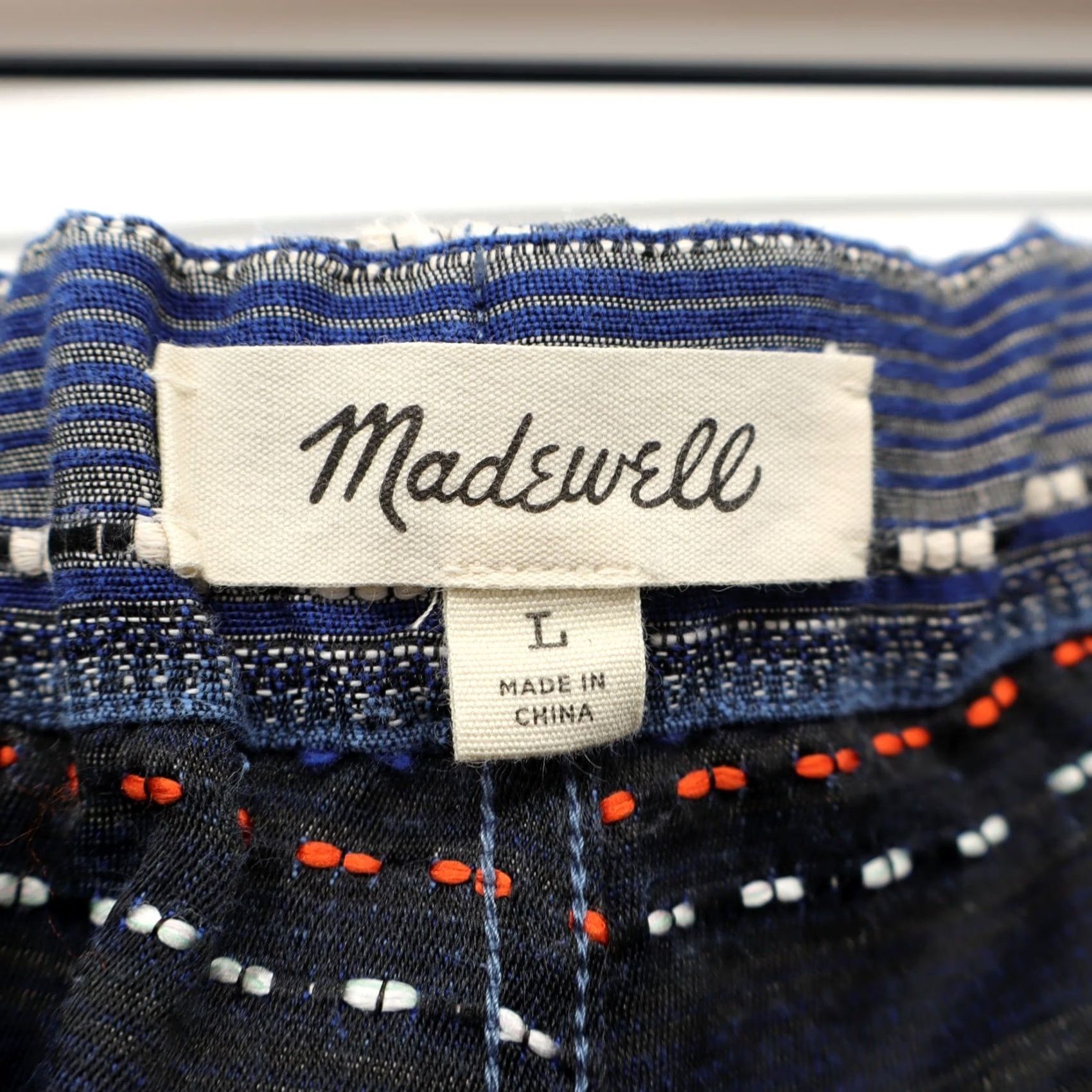 Madewell Madewell Bermuda Cotton Polyester Short Multicolor Sz L Aztec Mens Shorts Size US 33 - 3 Thumbnail