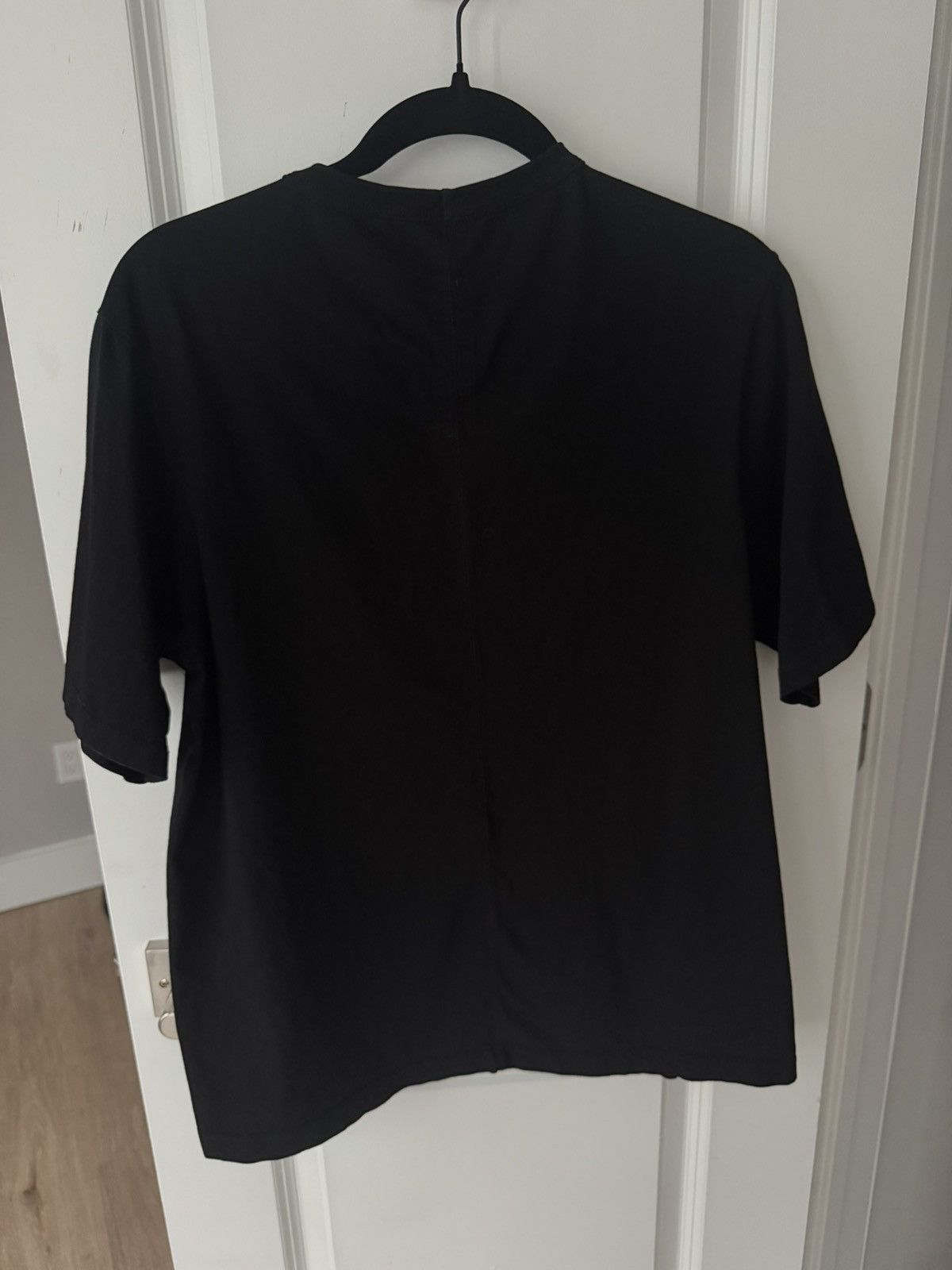 Rick Owens Rick Owens Oversized Black tee Size US S / EU 44-46 / 1 - 3 Thumbnail