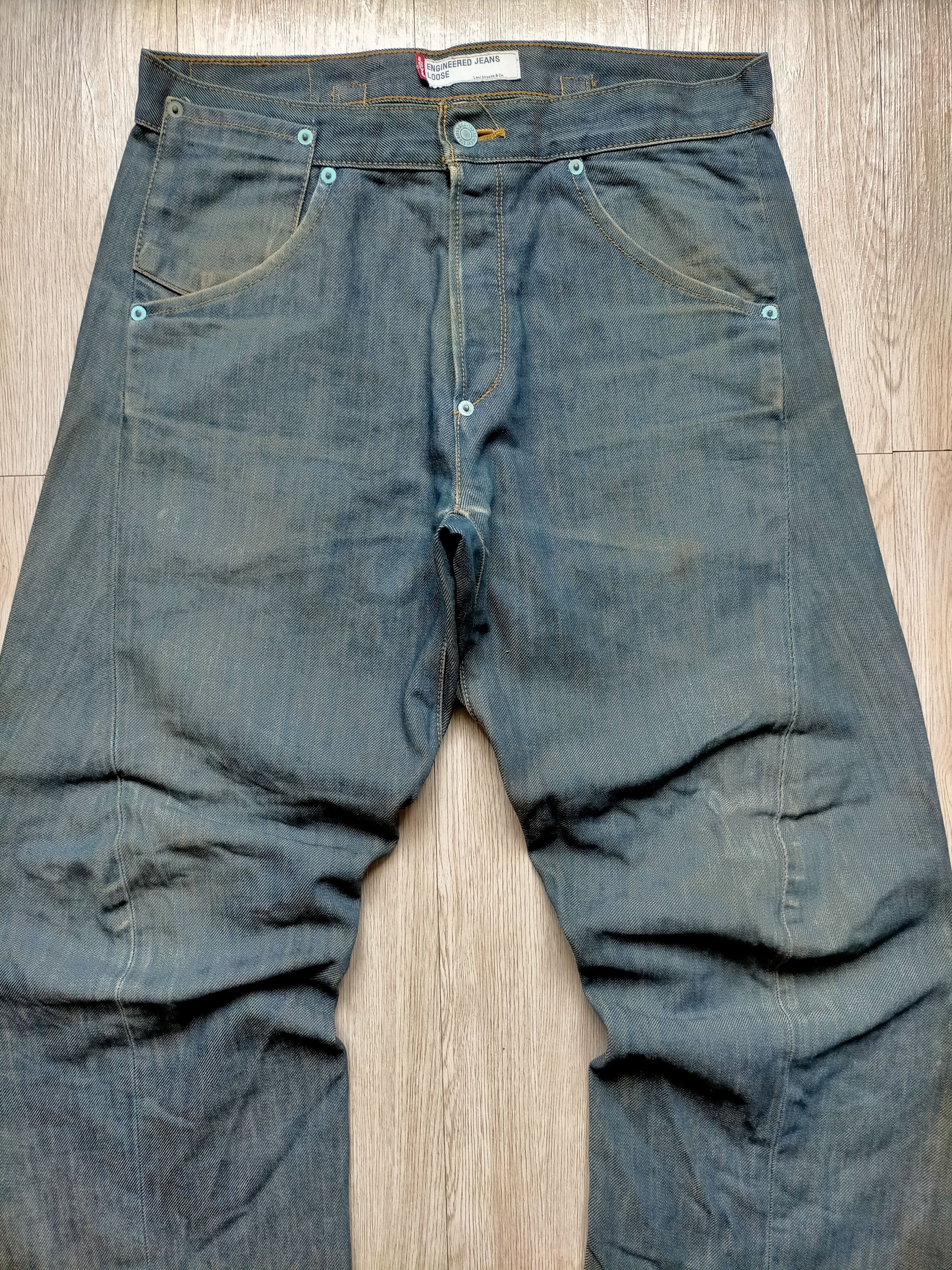 Levi's Vintage Levis Engineering single pocket Jeans Size US 31 - 11 Thumbnail
