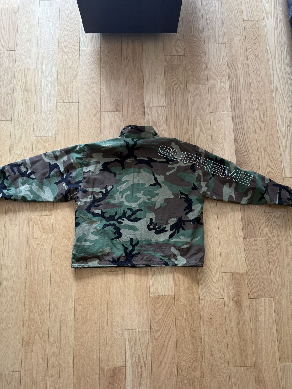 Supreme Supreme Spellout Embroidered Ripstop Track Jacket Size US XL / EU 56 / 4 - 2 Thumbnail