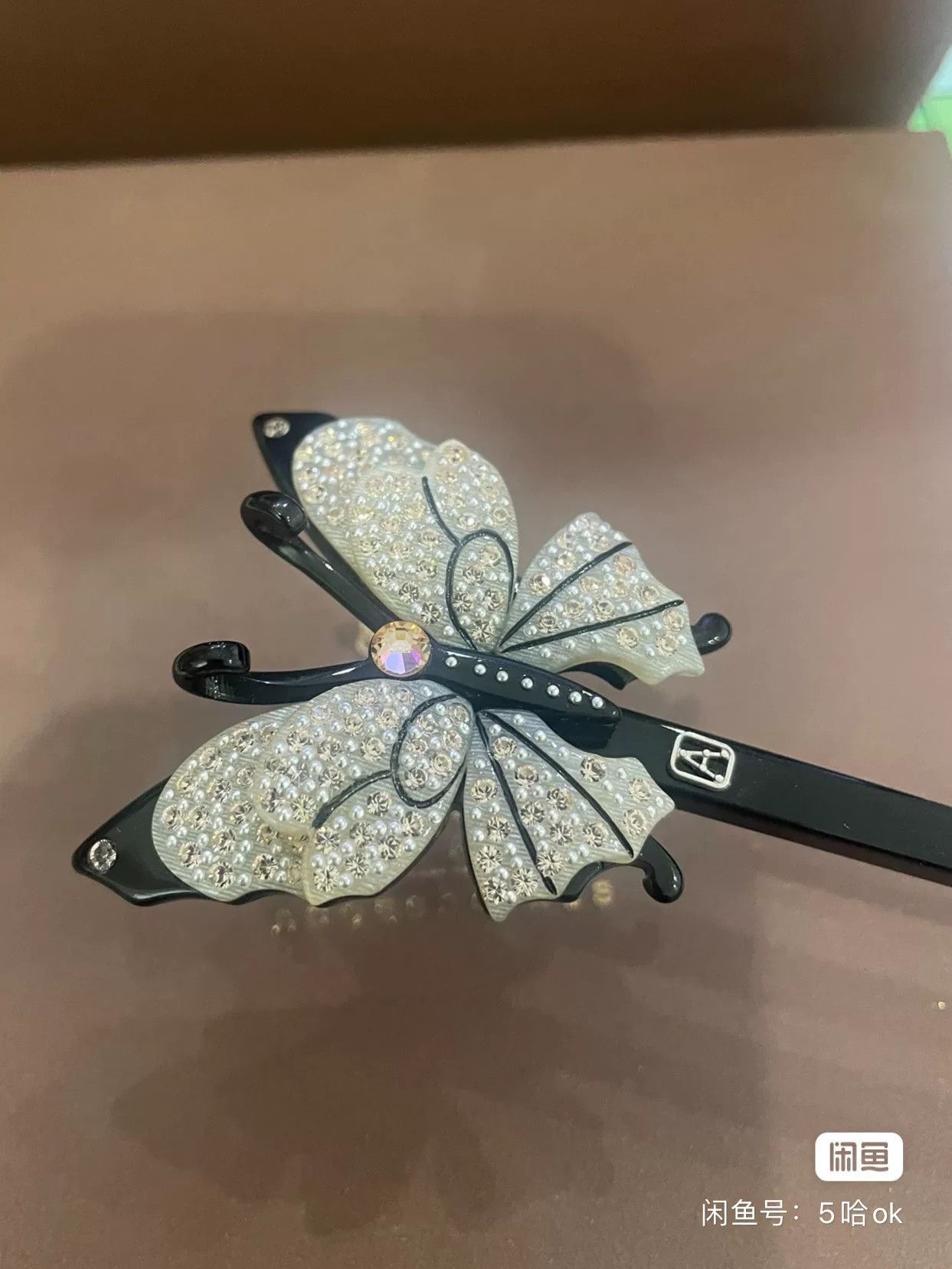 Alexander Butterfly Swarovski Hair Accessory