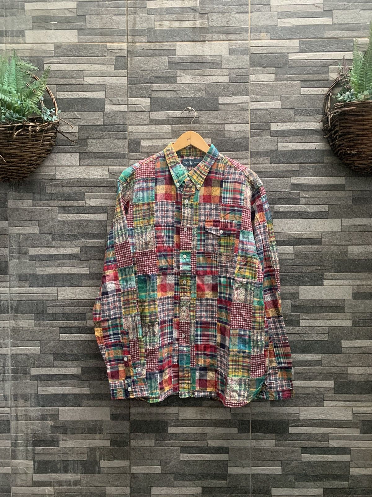 Polo Ralph Lauren POLO RALPH LAUREN PATCHWORK MADRAS Size US XL / EU 56 / 4 - 3 Thumbnail