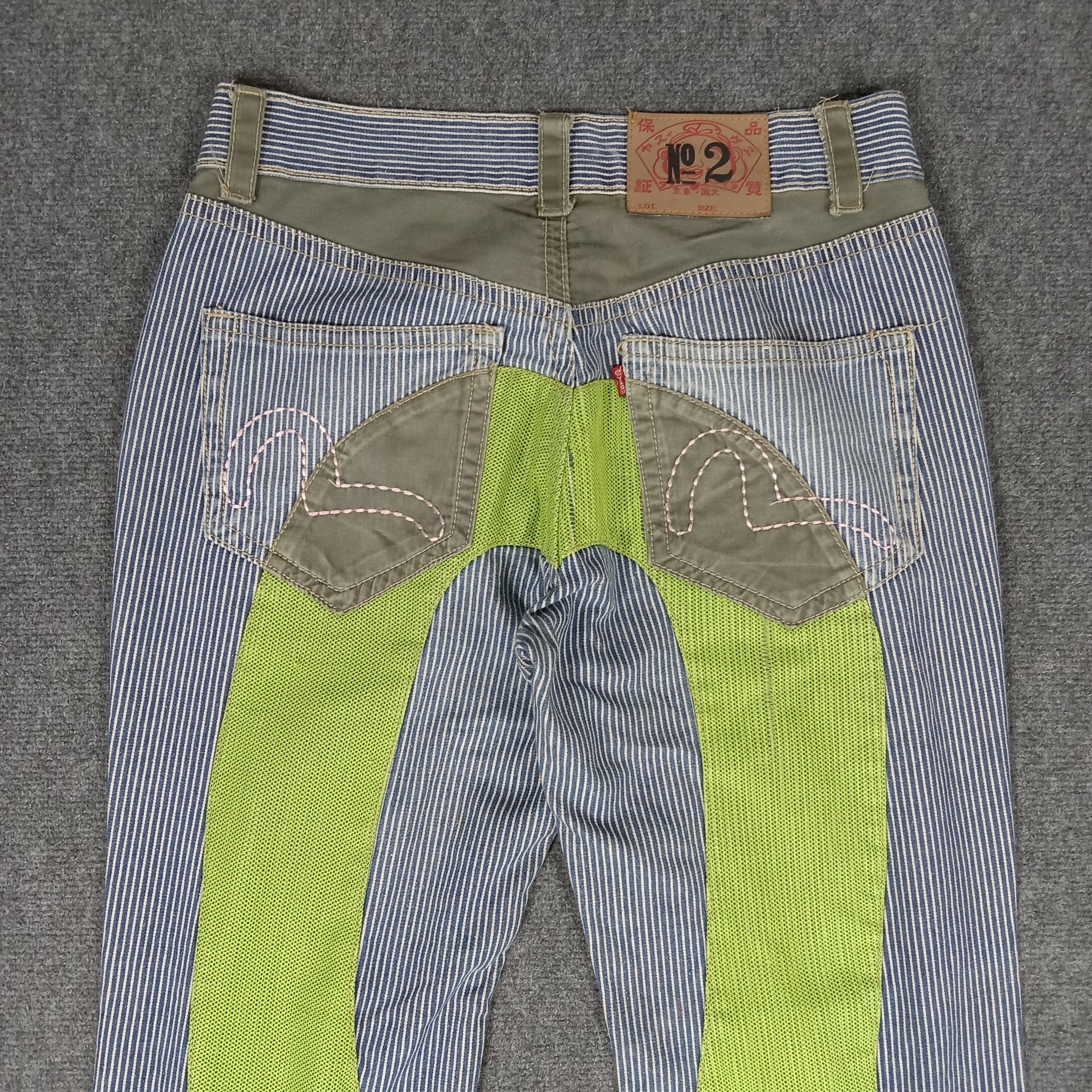 Japanese Brand Evisu Japanese Brand No 2 Daicock Denim Jeans Size US 31 - 2 Thumbnail