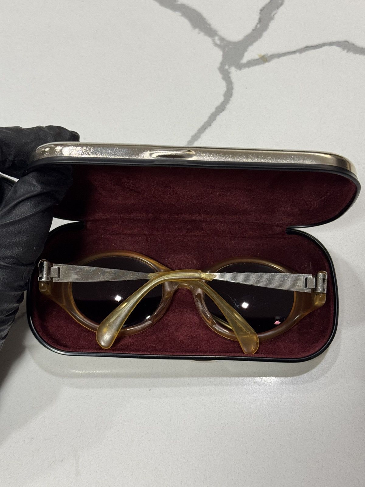 Jean Paul Gaultier VINTAGE JEAN PAUL GAULTIER 56-2272 STEAMPUNK SUNGLASSES Size ONE SIZE - 22 Thumbnail