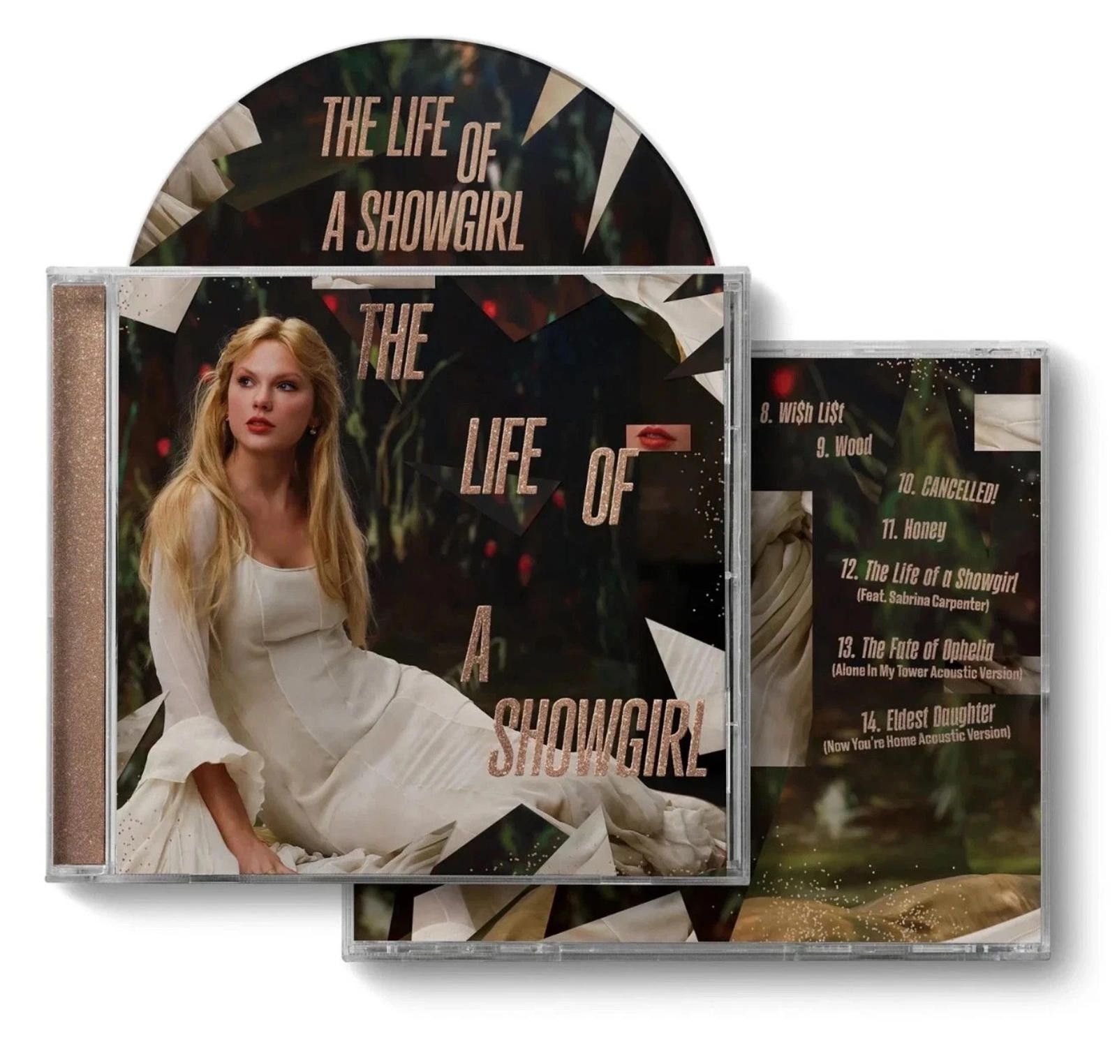 Other Taylor Swift The Life Of A Show Girl Bonus Acoustic Tracks Size ONE SIZE - 8 Thumbnail