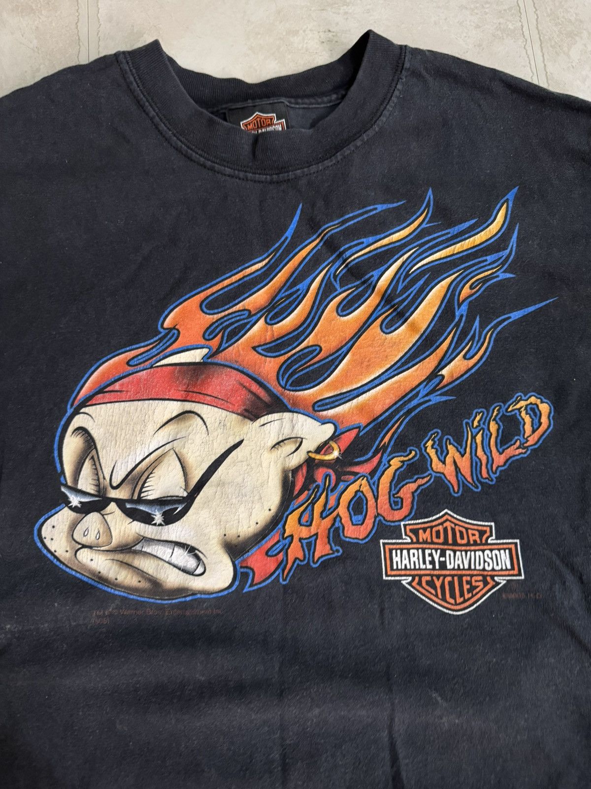 Harley Davidson Looney Toons Harley tee shirt Size US XS / EU 42 / 0 - 2 Thumbnail