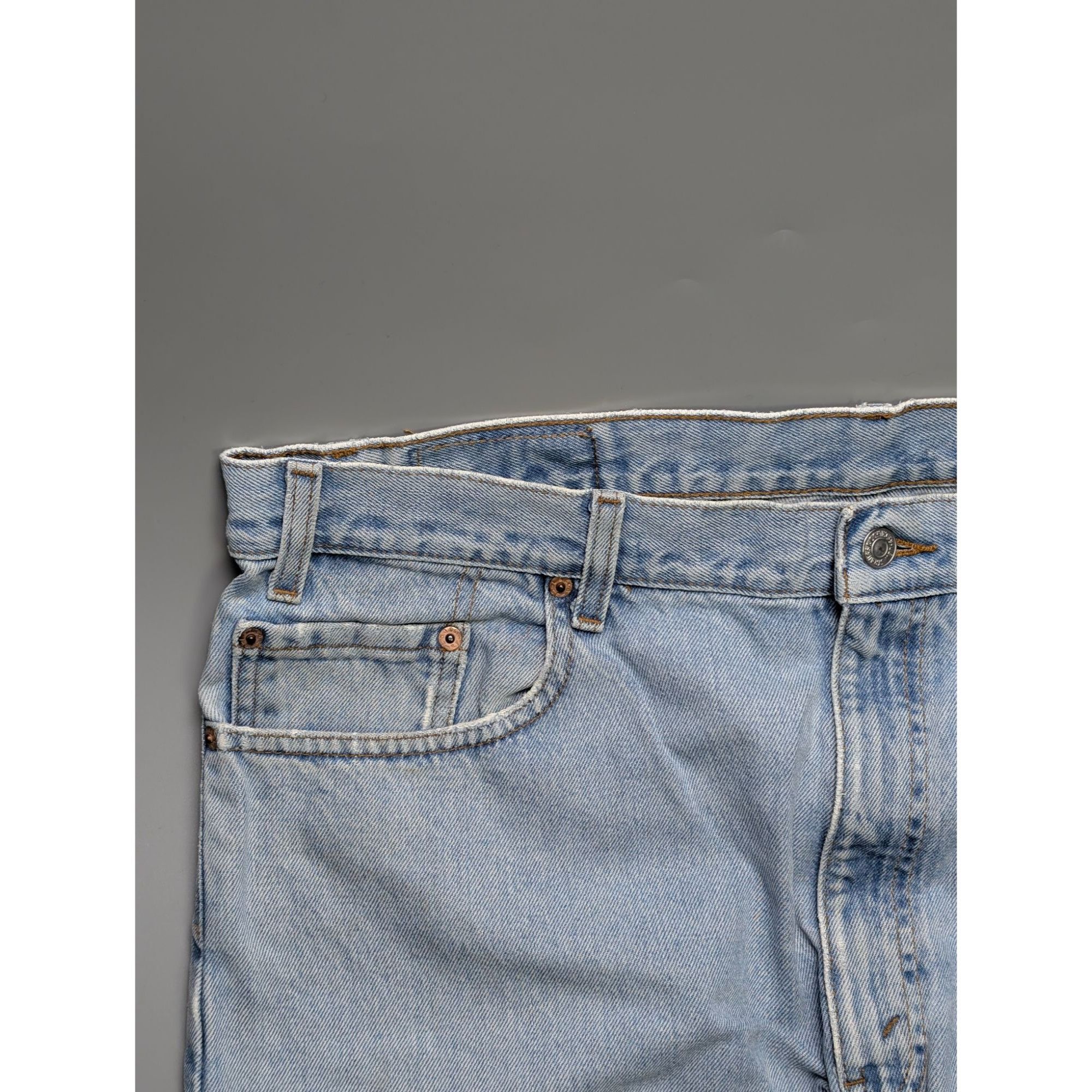 Levi's Levi's 505 Made in USA Light Wash Denim Jeans Pants (Y1091) Size US 40 / EU 56 - 3 Thumbnail