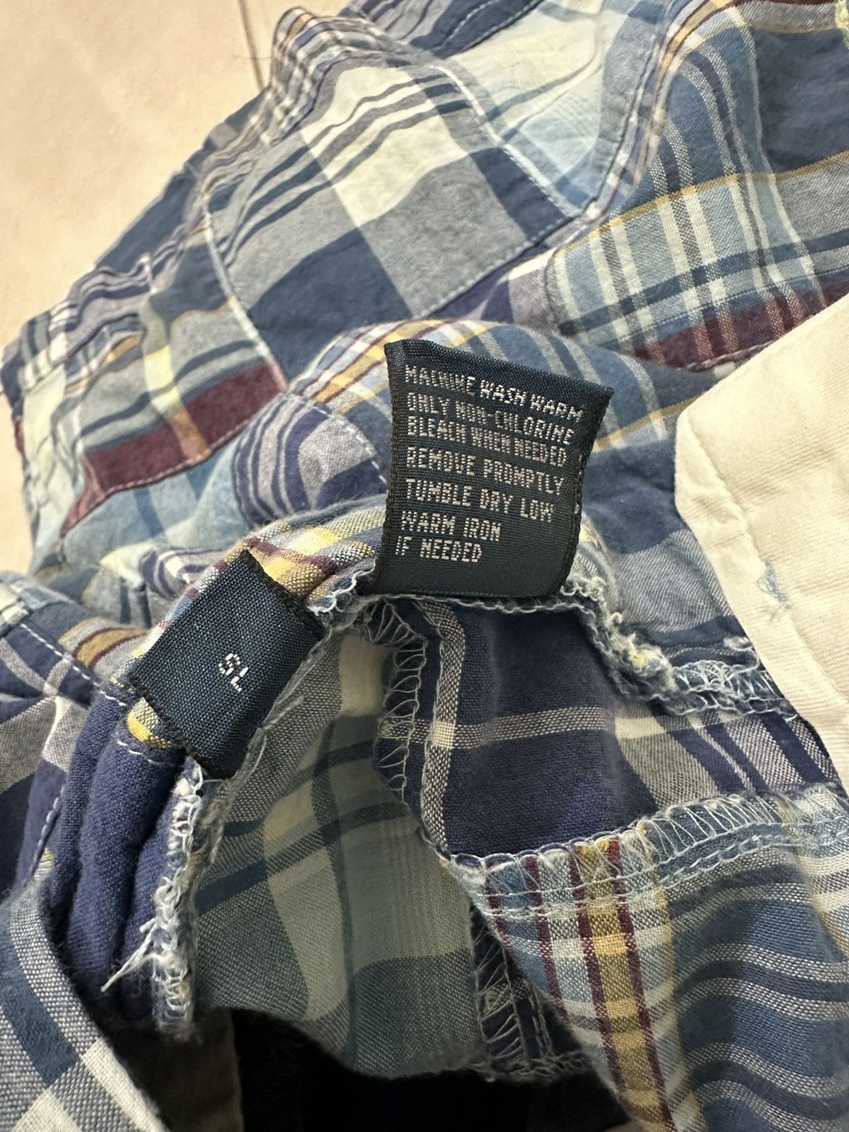 RRL Ralph Lauren POLO RALPH LAUREN PATCHWORK Size US 34 / EU 50 - 6 Thumbnail