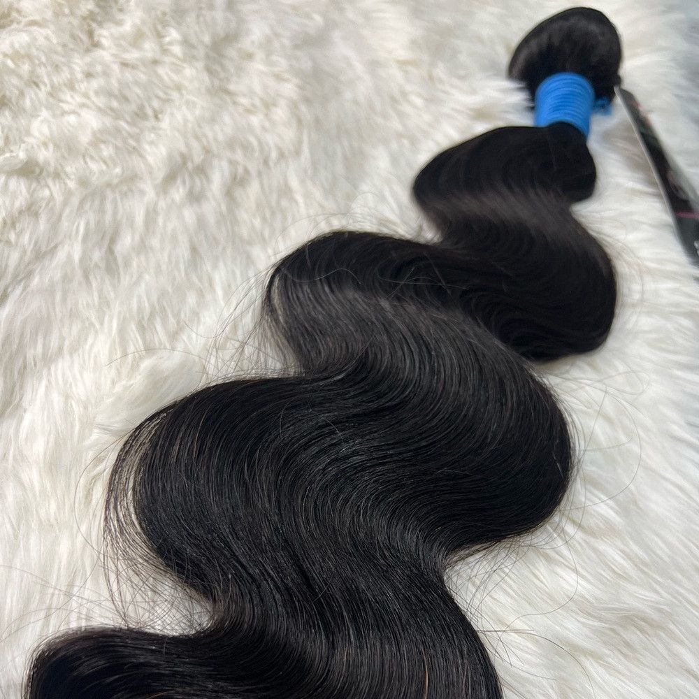 Other 28 In Black Human Hair Weft Body Wave Human Hair 100% Unpr Size ONE SIZE - 4 Thumbnail