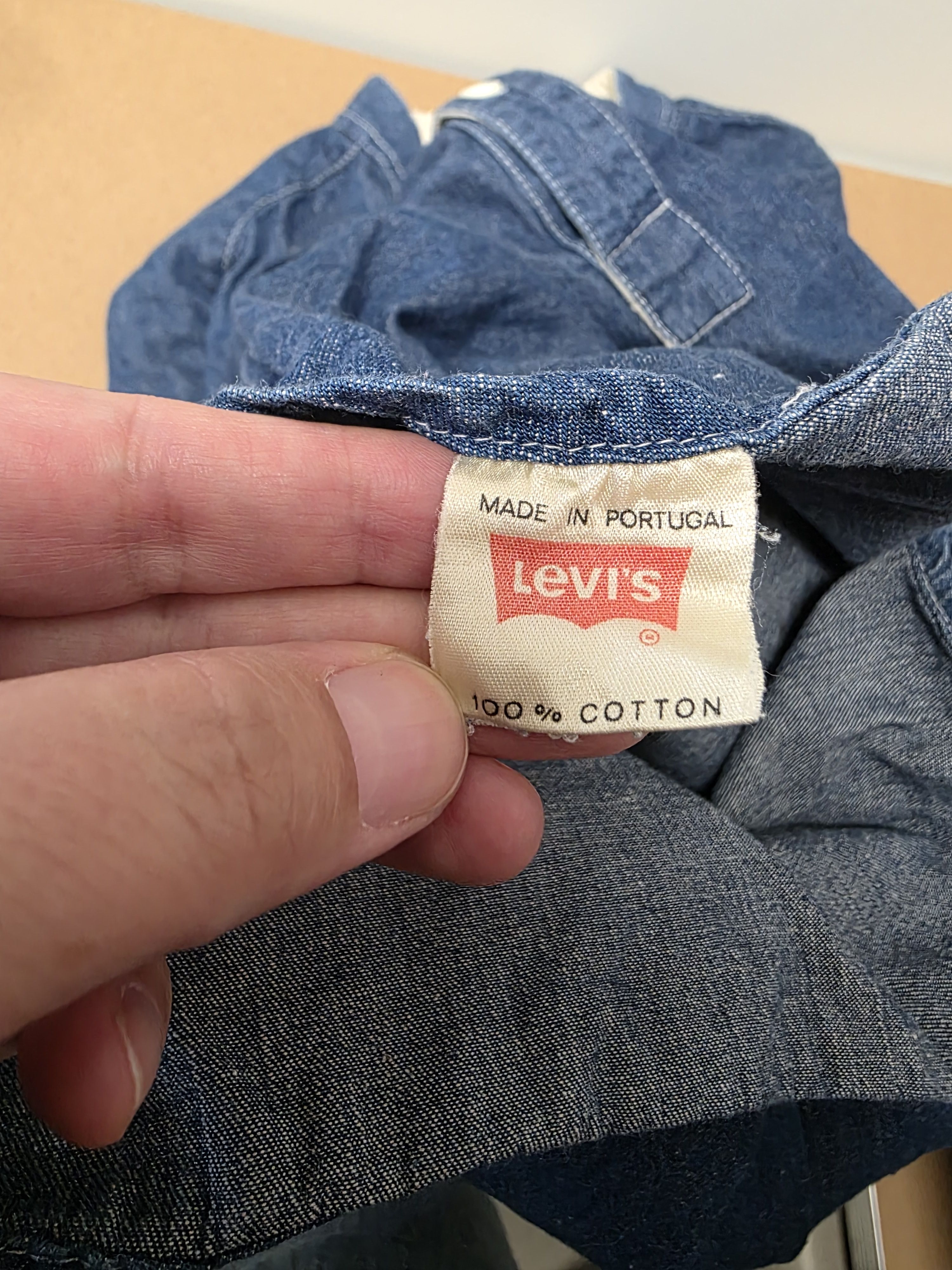 Levi's Levi's vintage jeans shirt M 90s Size US M / EU 48-50 / 2 - 2 Thumbnail
