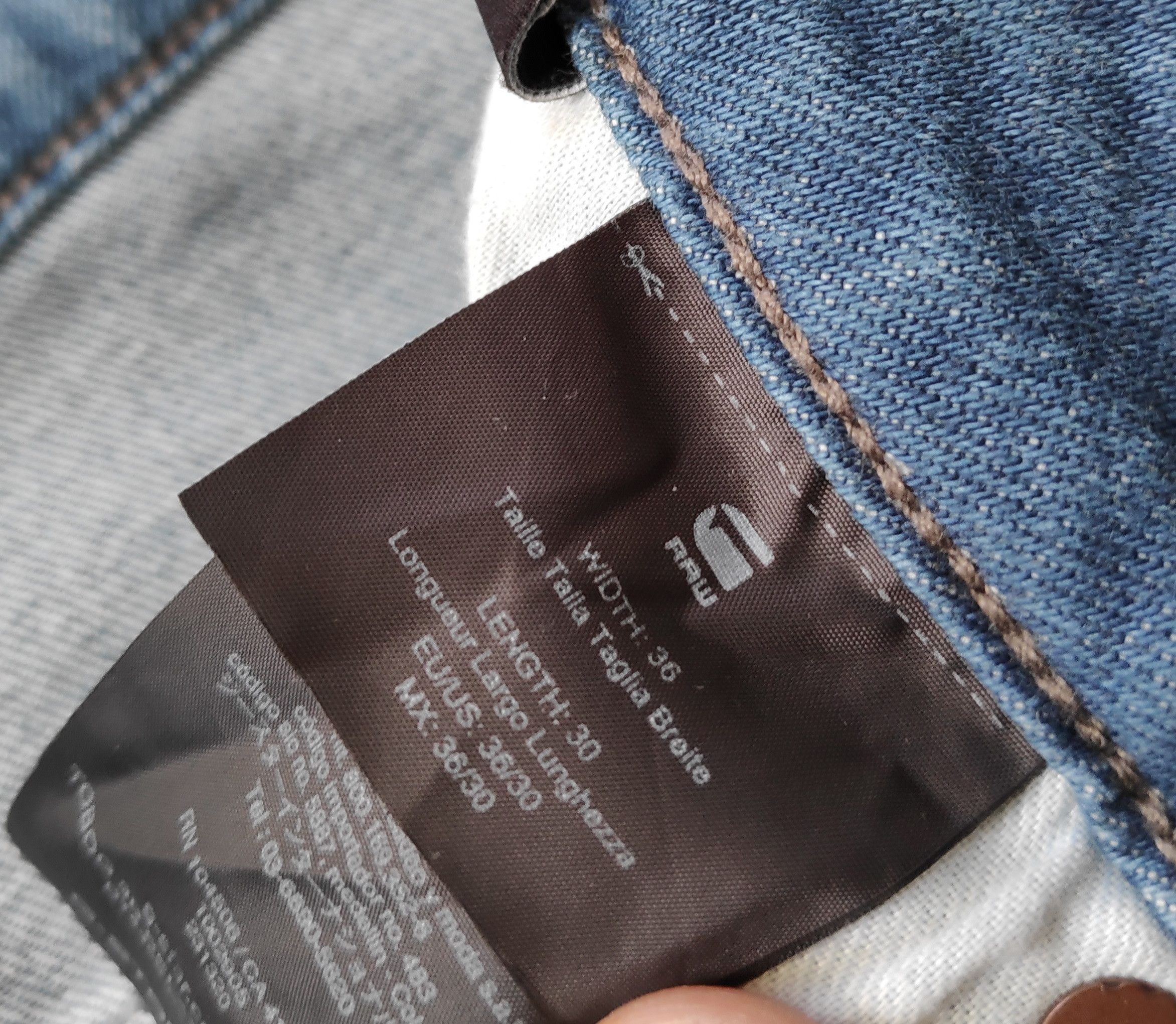 G-Star G-Star Raw Tobog 3D Relaxed Tapered Denim Jeans Size US 36 / EU 52 - 11 Thumbnail