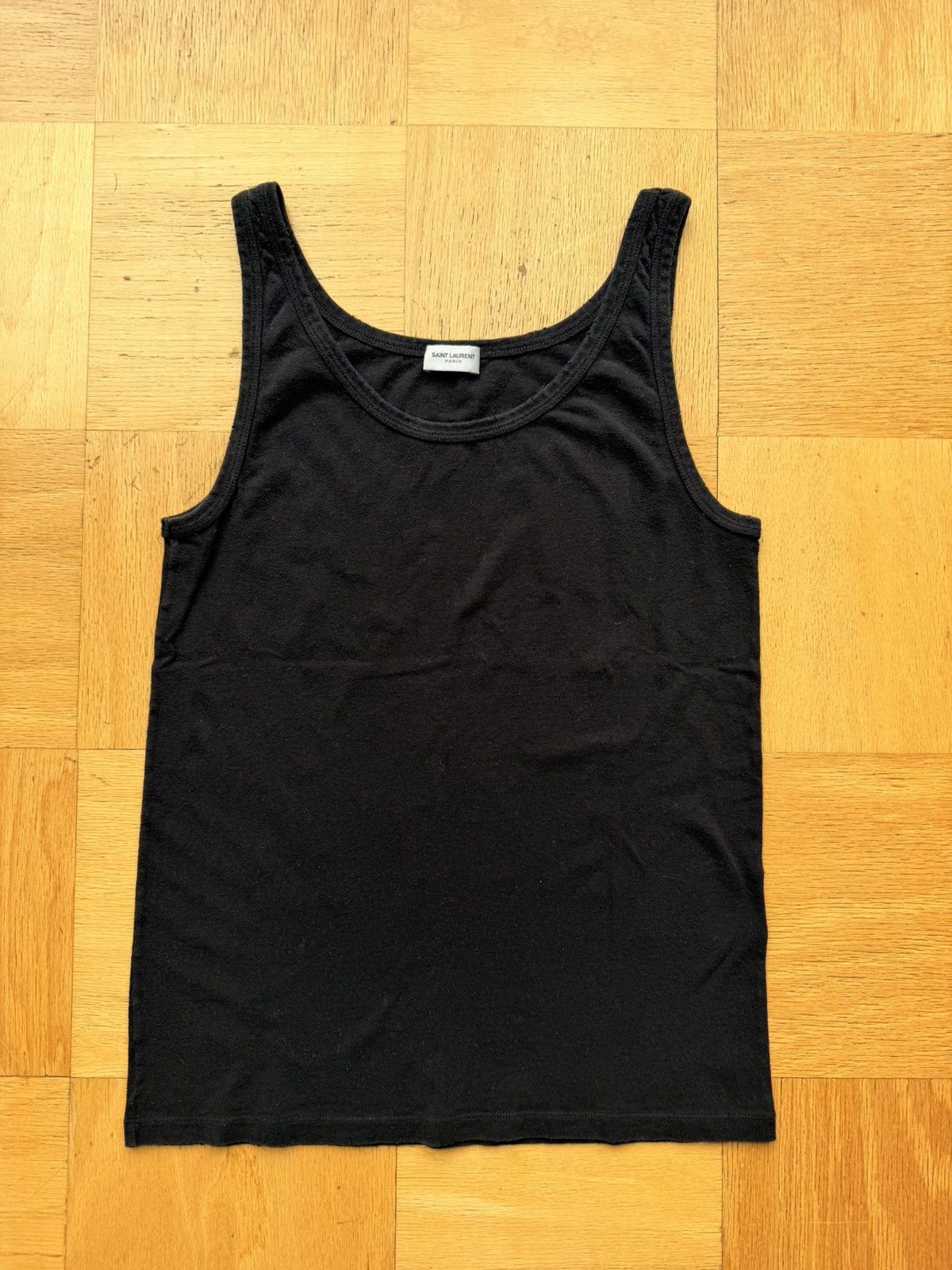 Saint Laurent Paris Saint Laurent Men’s Tank Top Distressed Size US M / EU 48-50 / 2 - 1 Thumbnail