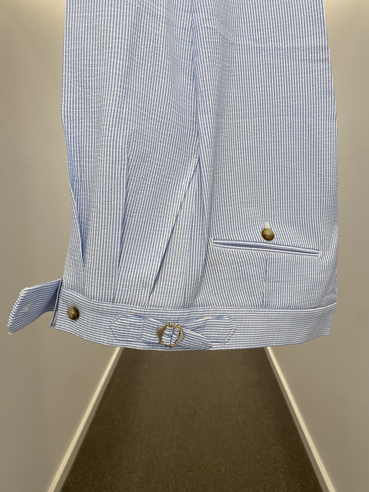 Other Beautifully Made Seersucker Pants Size US 32 / EU 48 - 1 Thumbnail