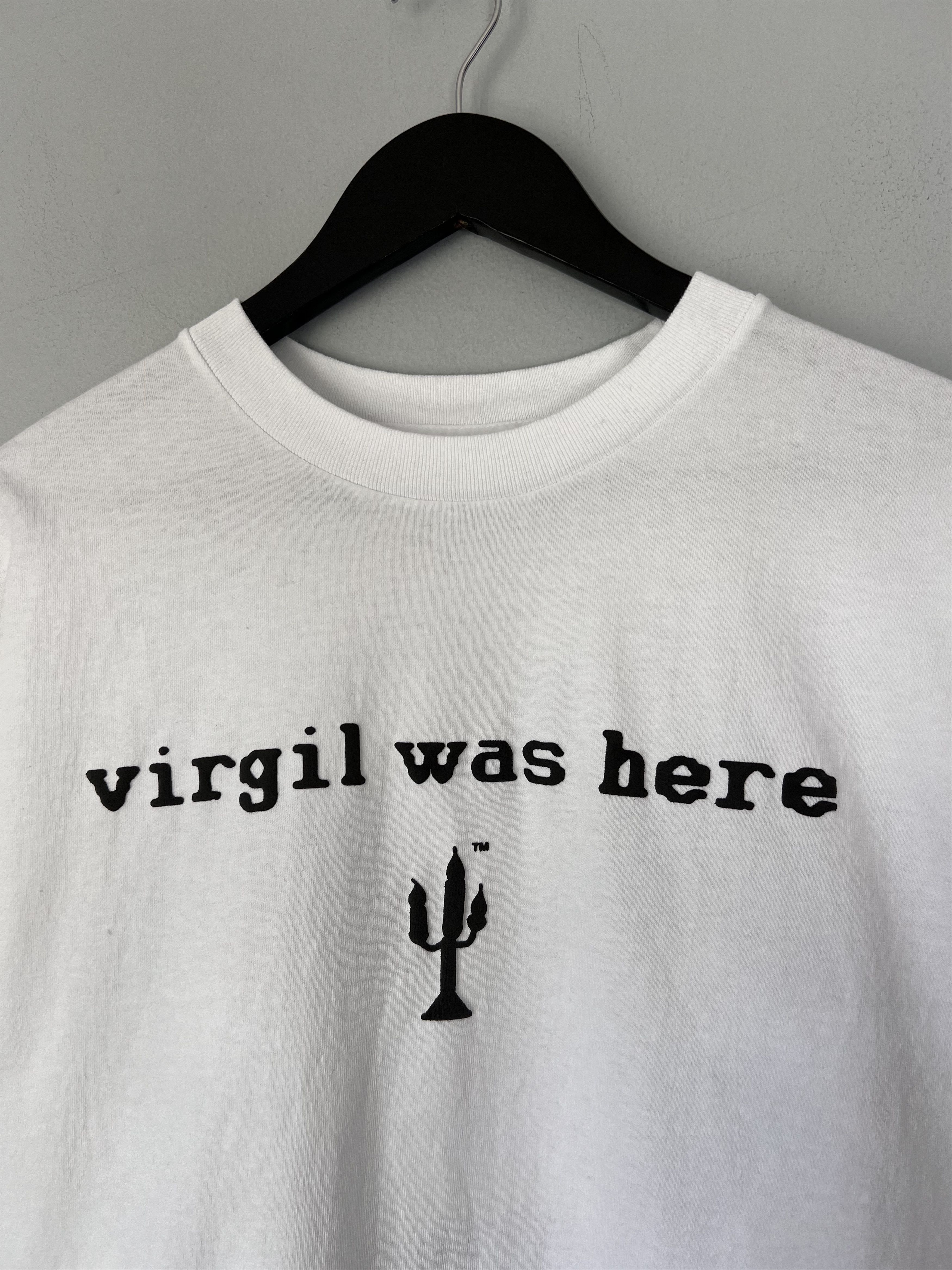 Cactus Plant Flea Market Virgil Abloh CPFM Virgil Was Here Tee in White Size US M / EU 48-50 / 2 - 2 Thumbnail