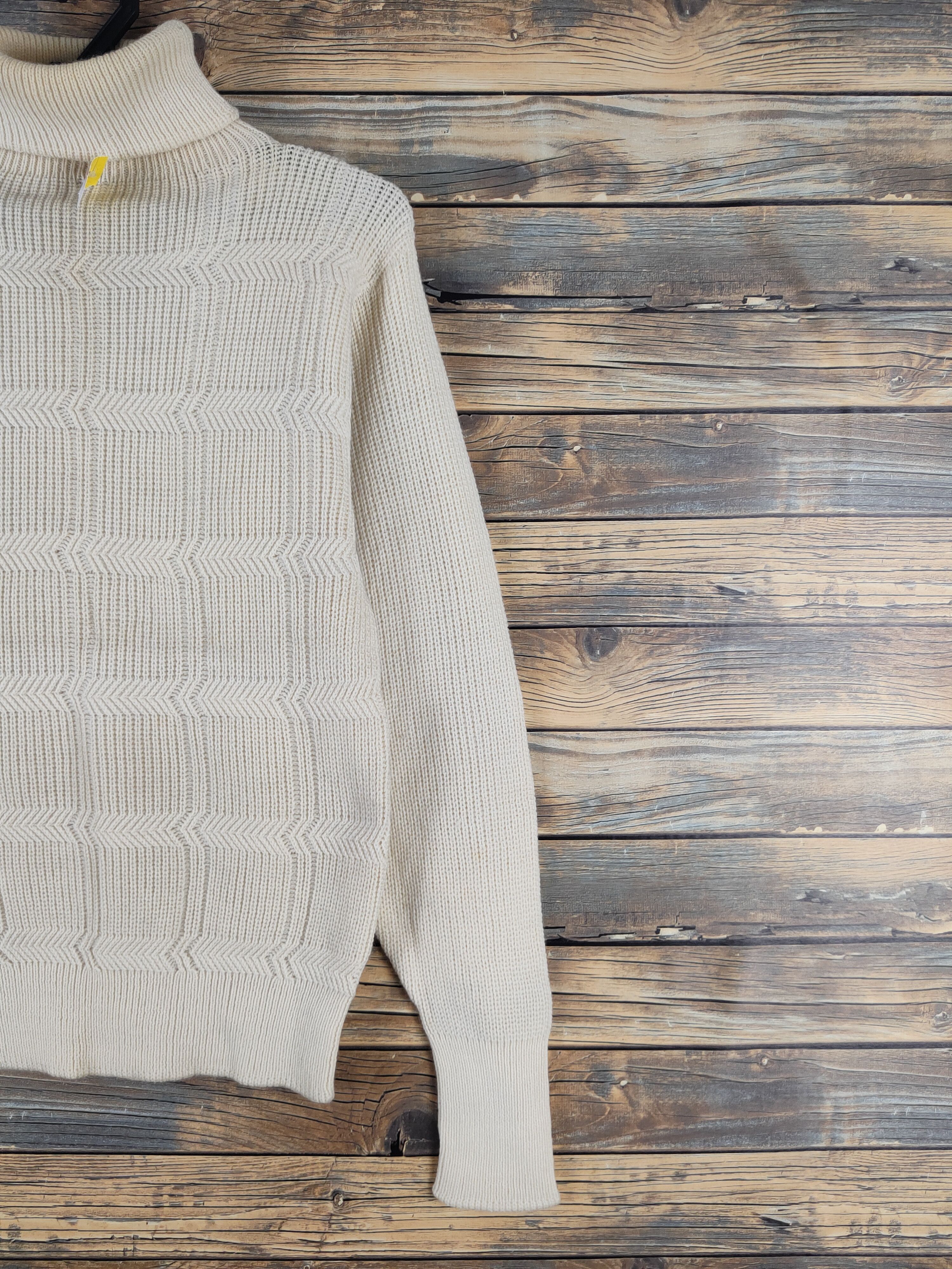 Homespun Knitwear × Japanese Brand × Vintage MatsuzaKaya japan vintage Cream Knitwear Sweatshirts#W1467 Size US S / EU 44-46 / 1 - 5 Thumbnail