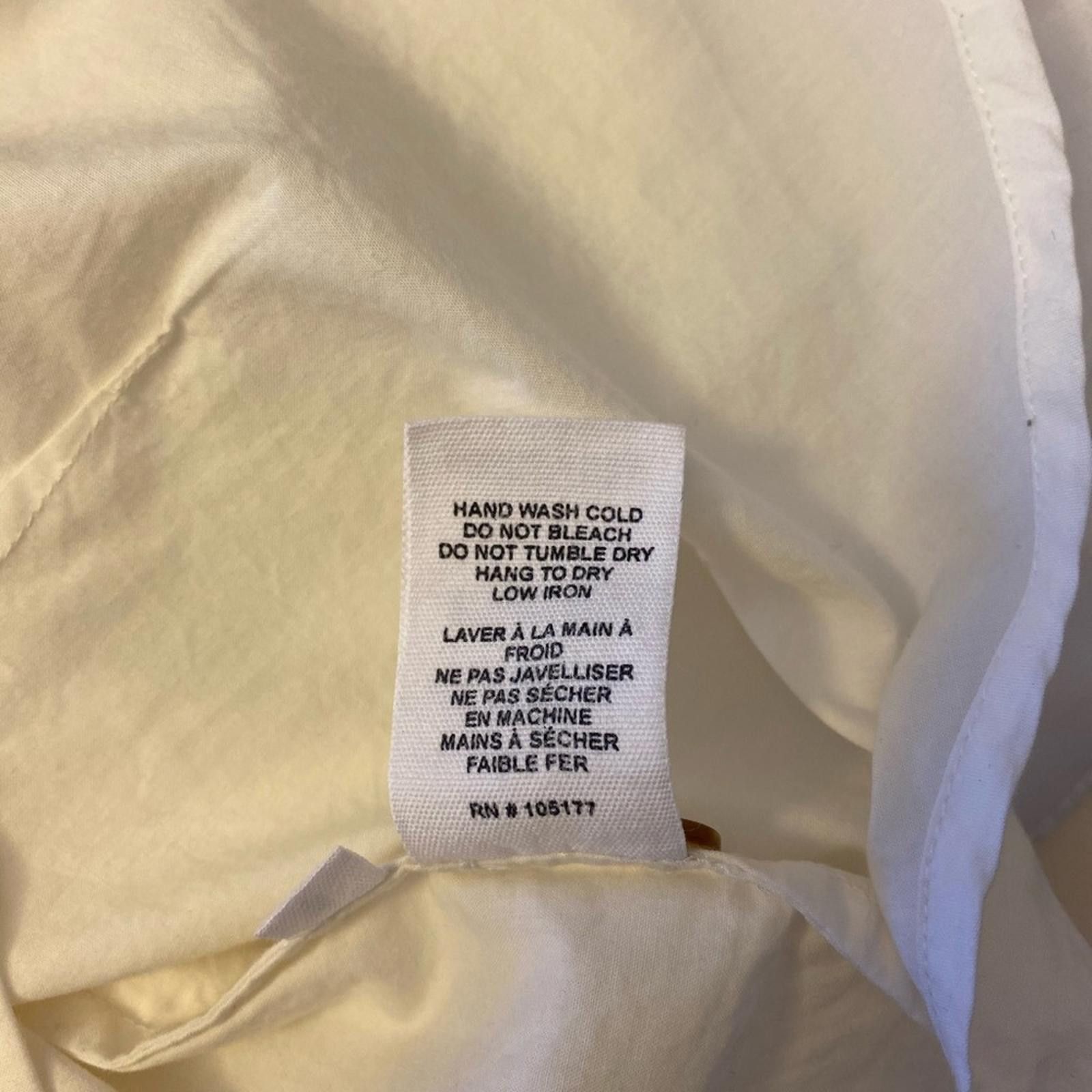 Ulla Johnson Willa Top White Cotton Size M / US 6-8 / IT 42-44 - 8 Thumbnail