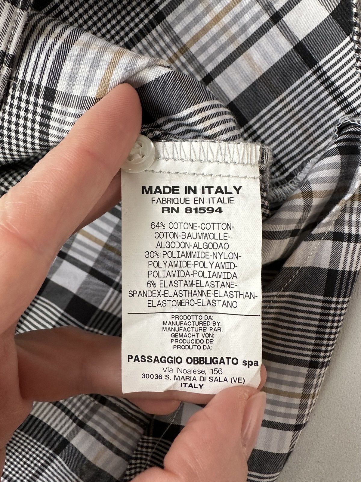 Other Vintage Naracamie Check Button Up Shirt Long Sleeve Size US L / EU 52-54 / 3 - 10 Thumbnail