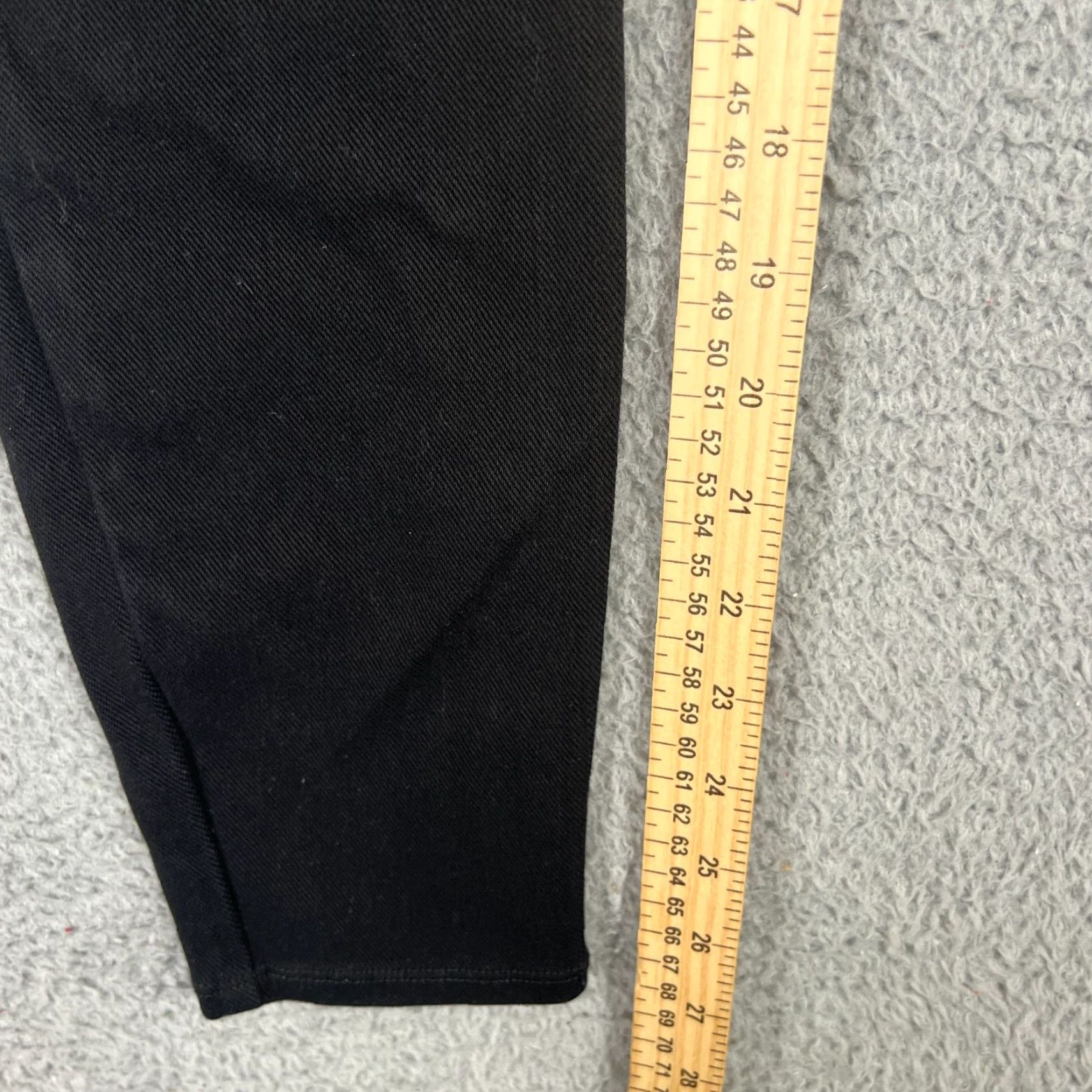 Spanx VINTAGE Spanx Women's Leggings S Black Ankle Slimming Comfort Jeggings 20018R Size 28" / US 6 / IT 42 - 3 Thumbnail