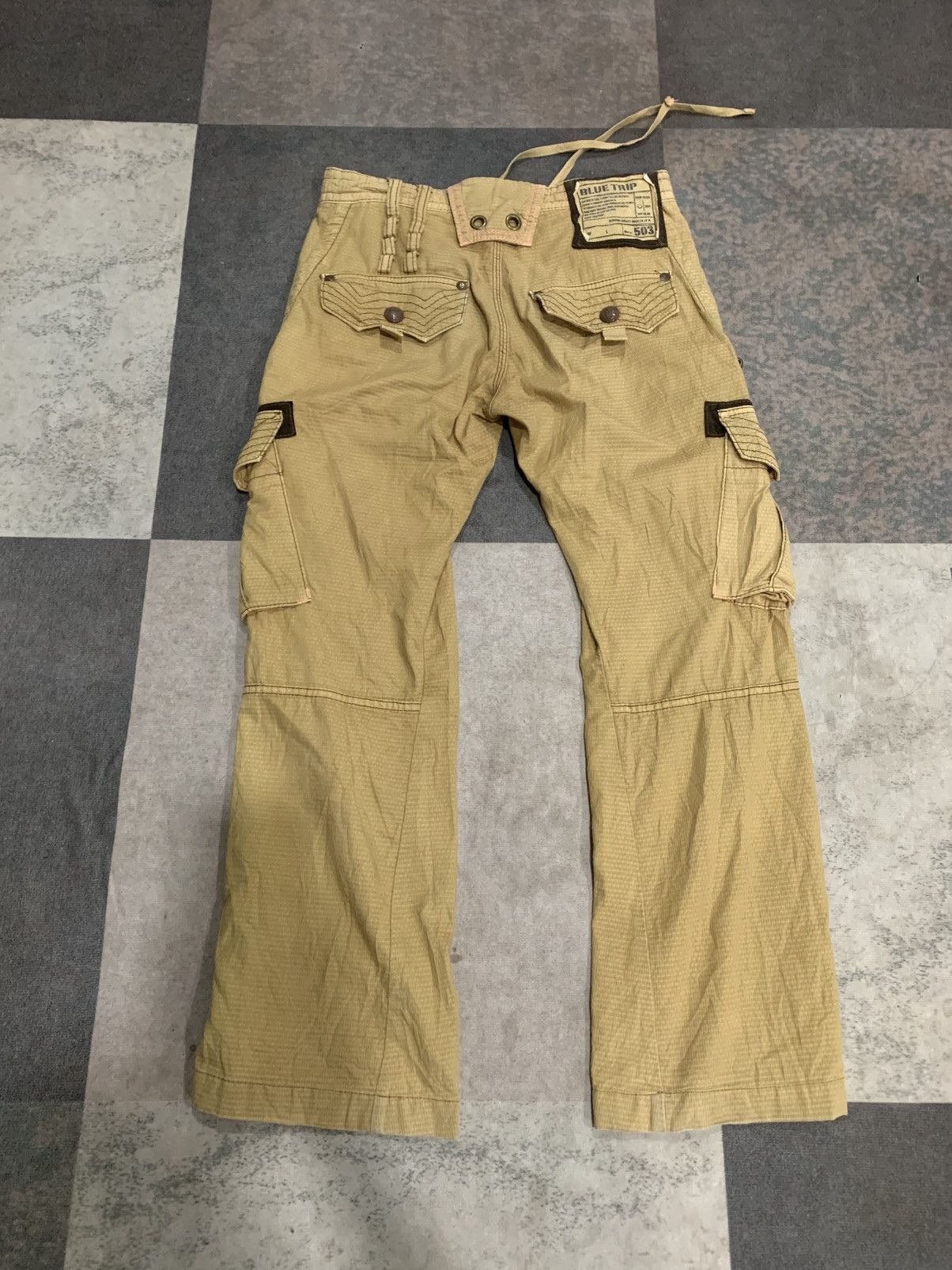 Edwin Edwin Blue Trip 503 Cargopants Size US 31 - 3 Thumbnail
