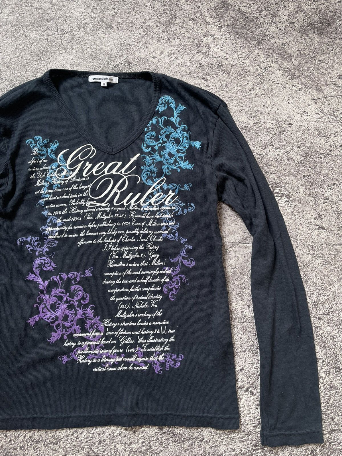 Japanese Brand Y2K Semantic Design ifsixwasnine style knit Longsleeve Size US M / EU 48-50 / 2 - 2 Thumbnail