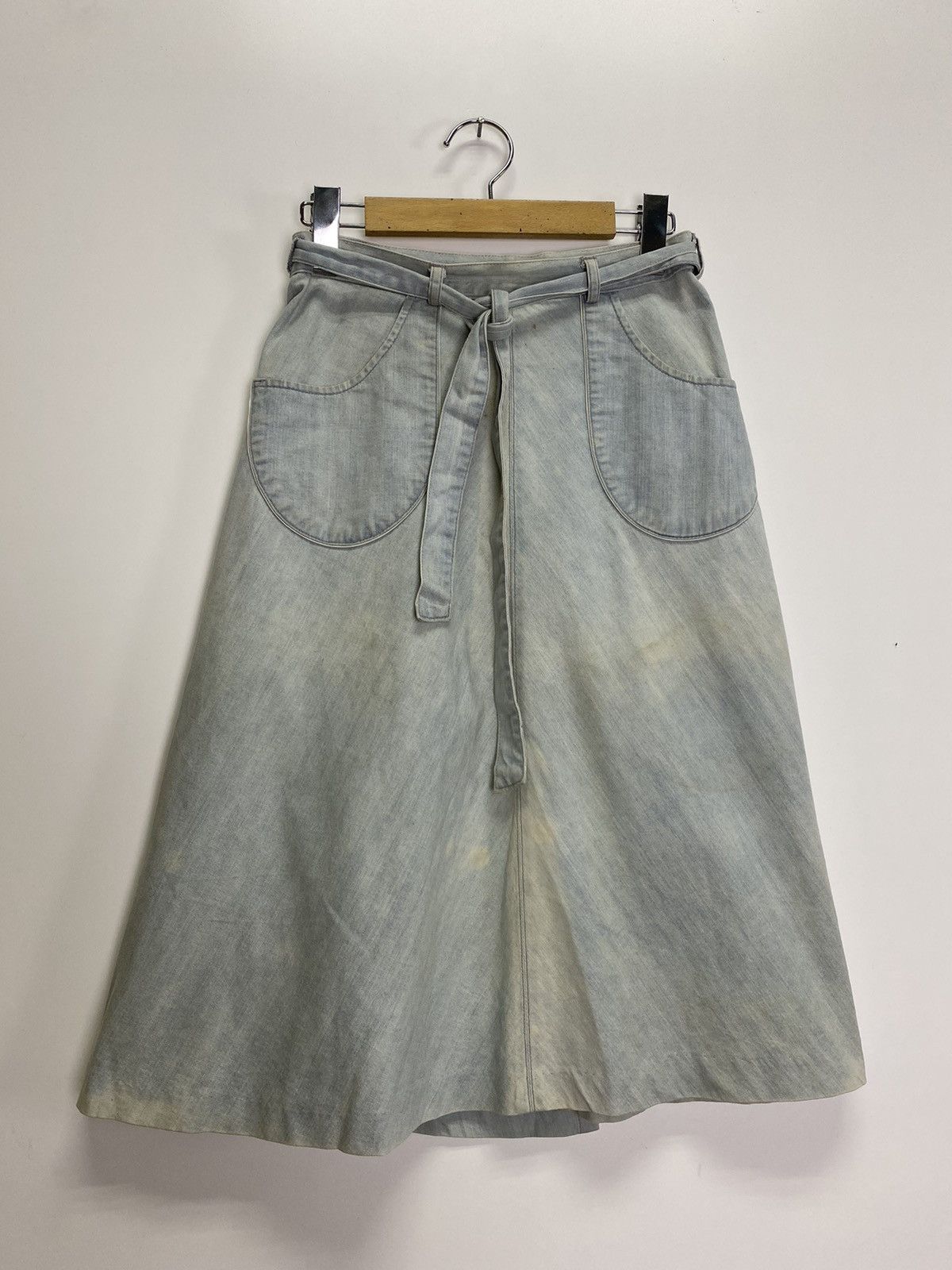 A.P.C. APC midi skirts denim Size 26" / US 2 / IT 38 - 2 Thumbnail