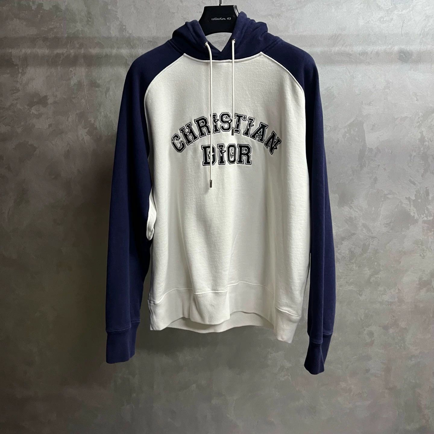 Dior Dior White Letter Embroidery Sweatshirt Size US L / EU 52-54 / 3 - 1 Thumbnail