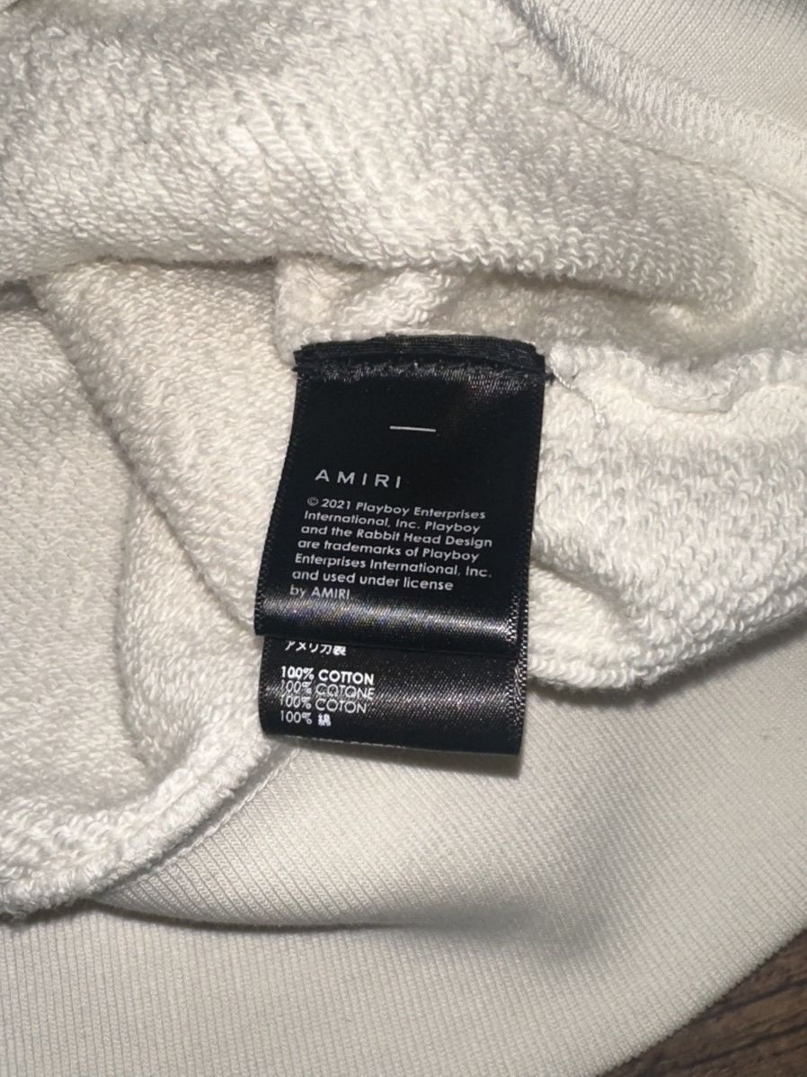 Amiri AMIRI Playboy Logo Hoodie XXL Size US XXL / EU 58 / 5 - 3 Thumbnail