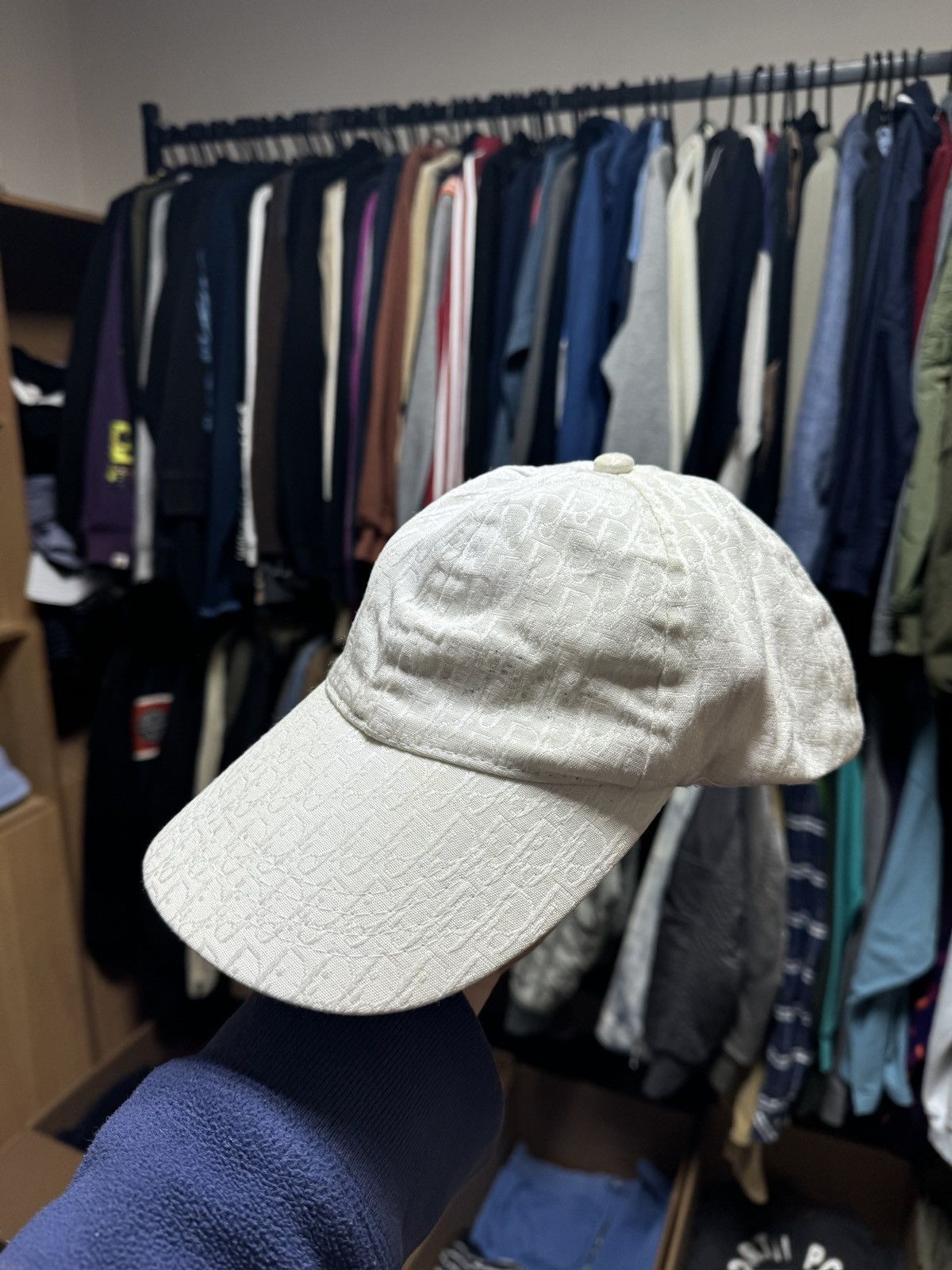Vintage Christian Dior Cap Hat Monogram