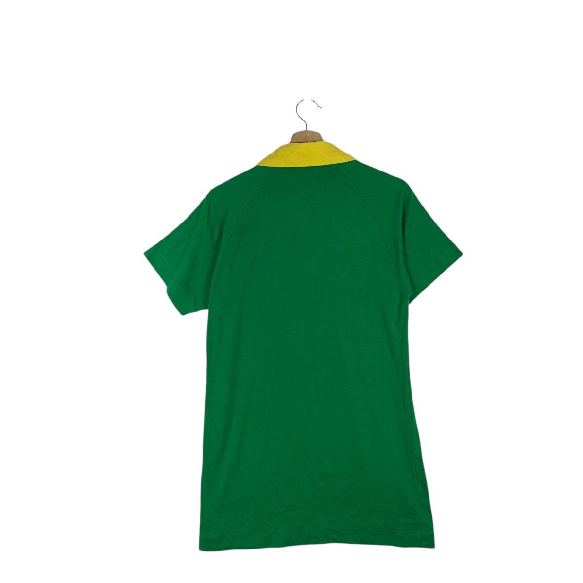 Vintage Vintage 80’ JAPAN BRAZIL JERSEY Sportswear Green Tee Shirt Size US S / EU 44-46 / 1 - 6 Thumbnail