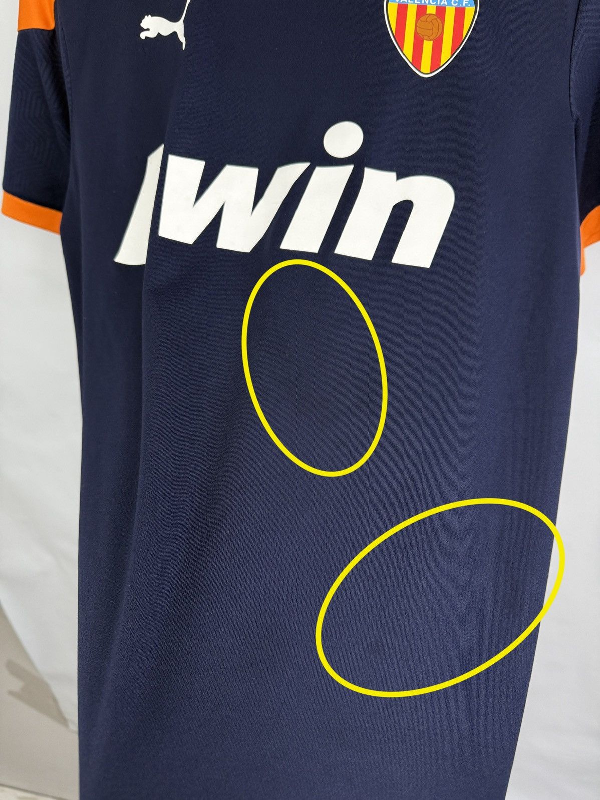 Puma 🇪🇸 2019 Valencia CF Puma Bwin Training Soccer Jersey Rare Size US S / EU 44-46 / 1 - 8 Thumbnail
