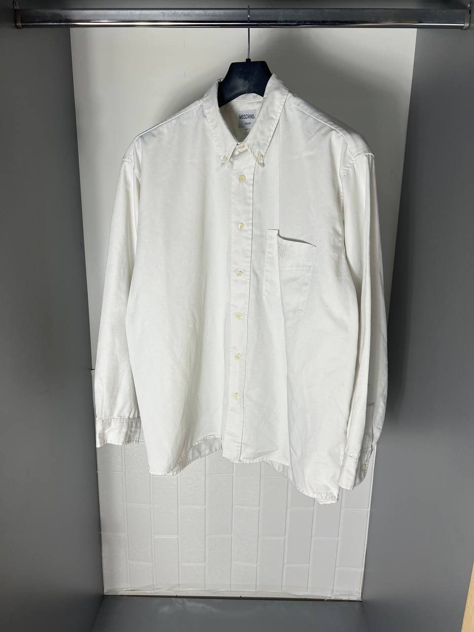 Moschino VINTAGE LOVE MOSCHINO ITALIAN DESIGNER SHIRT CASUAL 90s Size US L / EU 52-54 / 3 - 2 Thumbnail