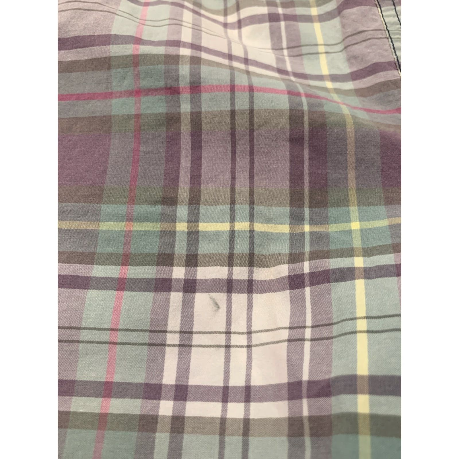 Vintage VINTAGE Polo Sport Swim Trunks Size XL Purple Plaid Mens Shorts Recreational Size US XL / EU 56 / 4 - 3 Thumbnail