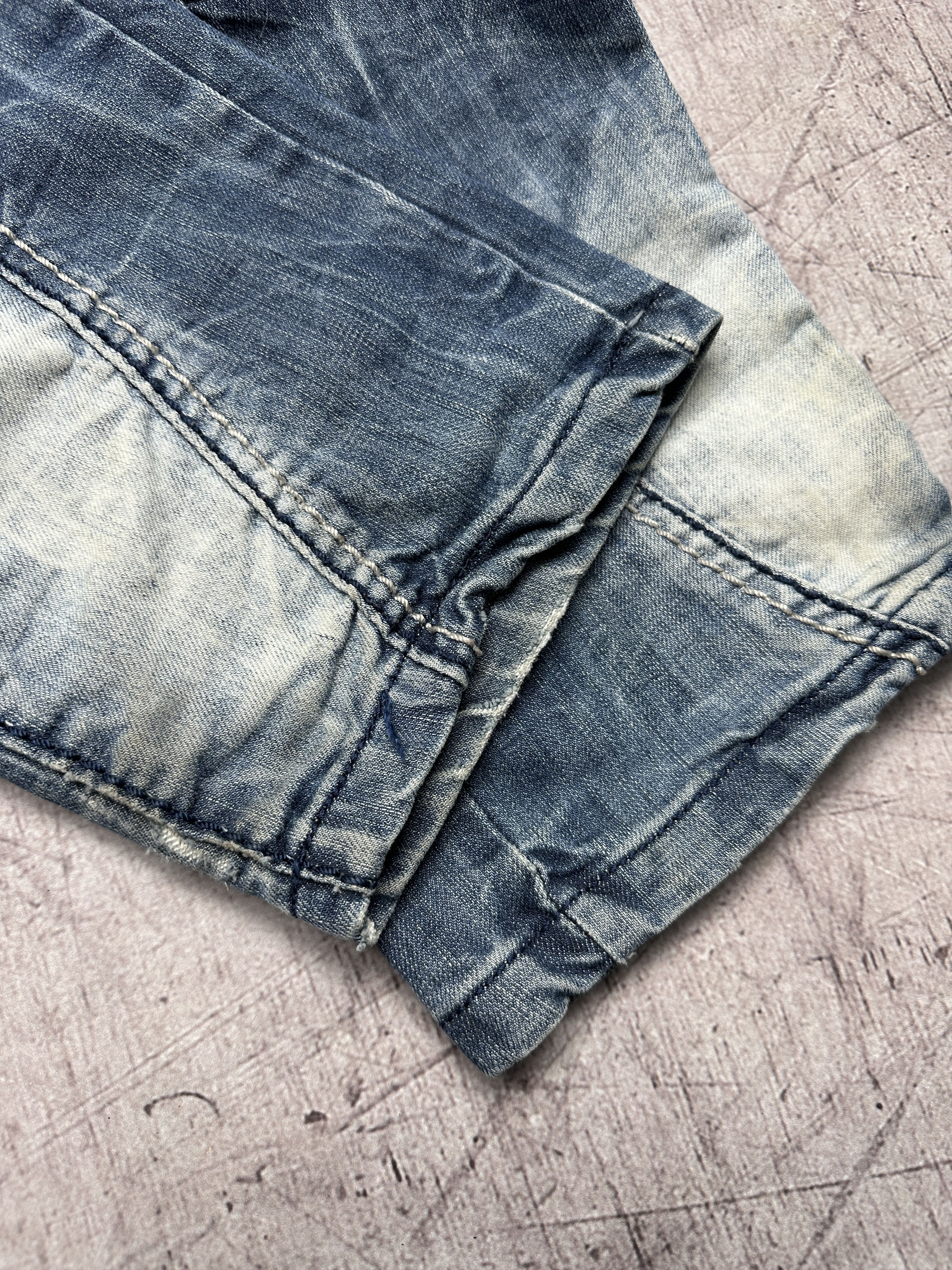 Japanese Brand × Vintage K&M Kosmo Lupo Vintage Mens Denim Pants Jeans Size US 32 / EU 48 - 6 Thumbnail