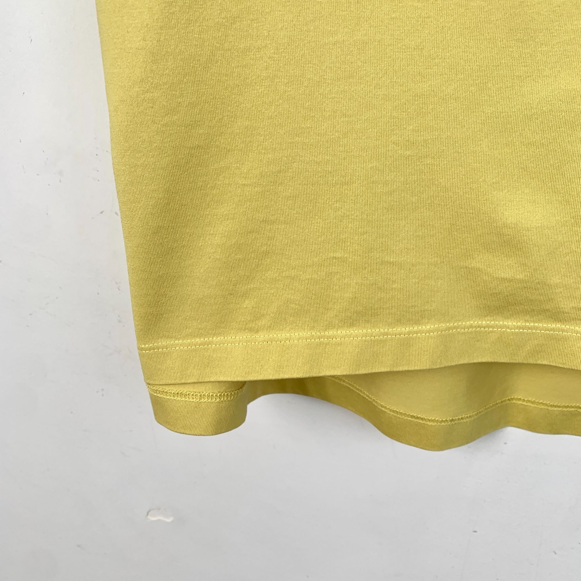 Loewe Loewe Yellow Logo Embroidery Cotton Crewneck T-Shirt (Size X Size XS / US 0-2 / IT 36-38 - 5 Thumbnail