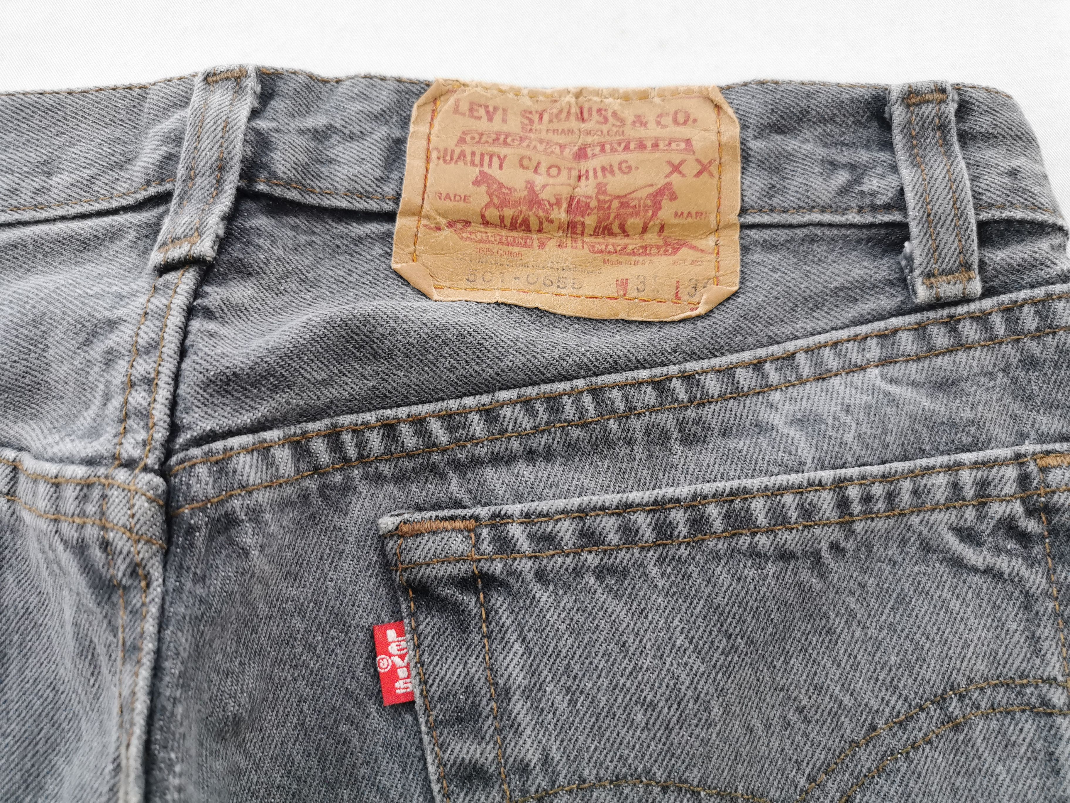 Levi's Distressed Vintage 90's Levis Lot 501 Denim Made In USA Size 27" / US 4 / IT 40 - 7 Thumbnail