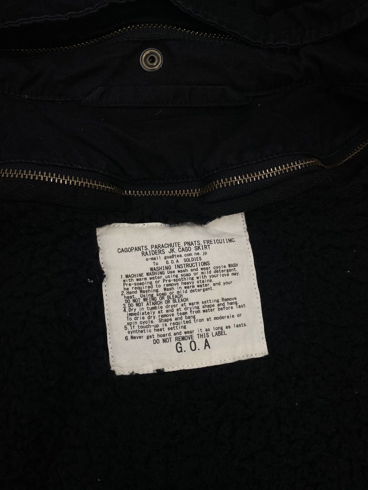 If Six Was Nine G.O.A military black parkas jacket Size US M / EU 48-50 / 2 - 6 Thumbnail