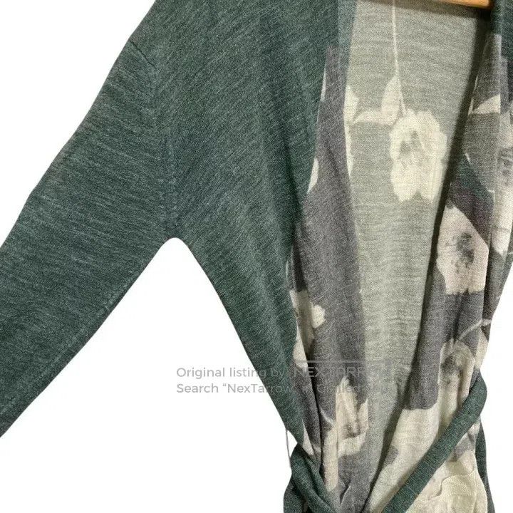 Dries Van Noten Dries Van Noten Floral Wool Knit Top Size XS / US 0-2 / IT 36-38 - 2 Thumbnail