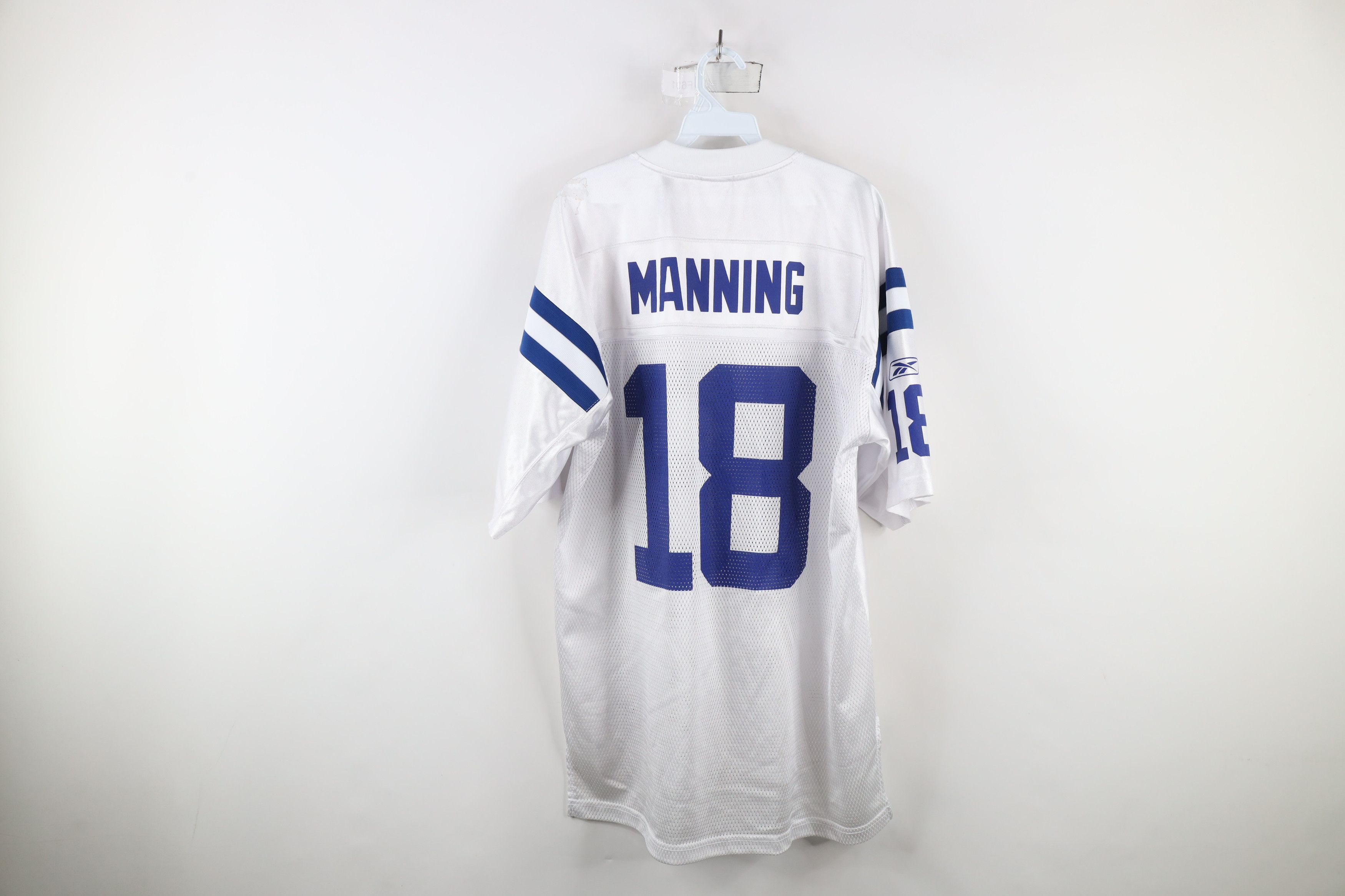 Reebok × Vintage Vintage Reebok Indianapolis Colts Football Jersey #18 Size US L / EU 52-54 / 3 - 13 Thumbnail