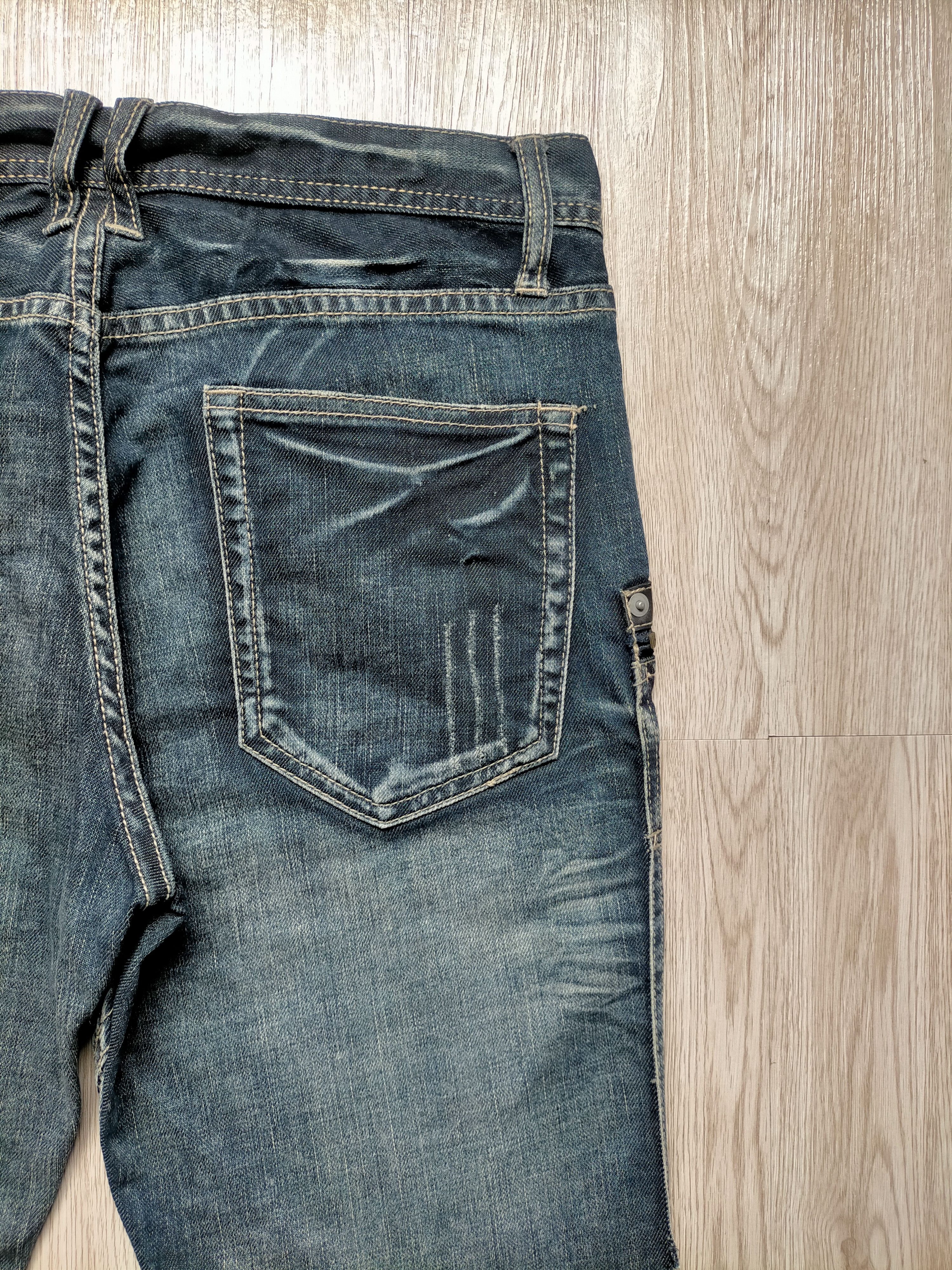 If Six Was Nine Flare Jeans Michel Klein Japan Boot cut Denim Size US 32 / EU 48 - 11 Thumbnail